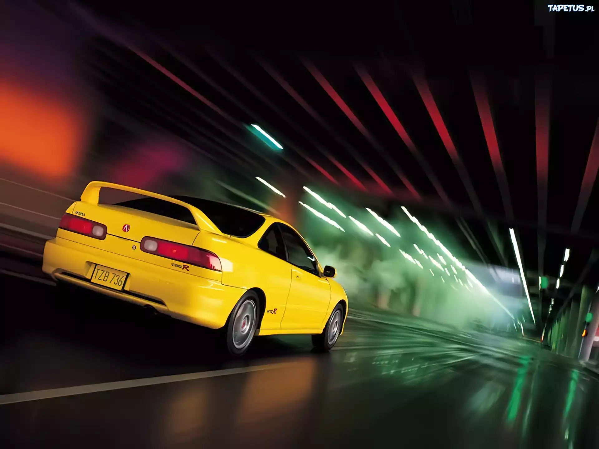 Acura Integra, Type, R, Tunel