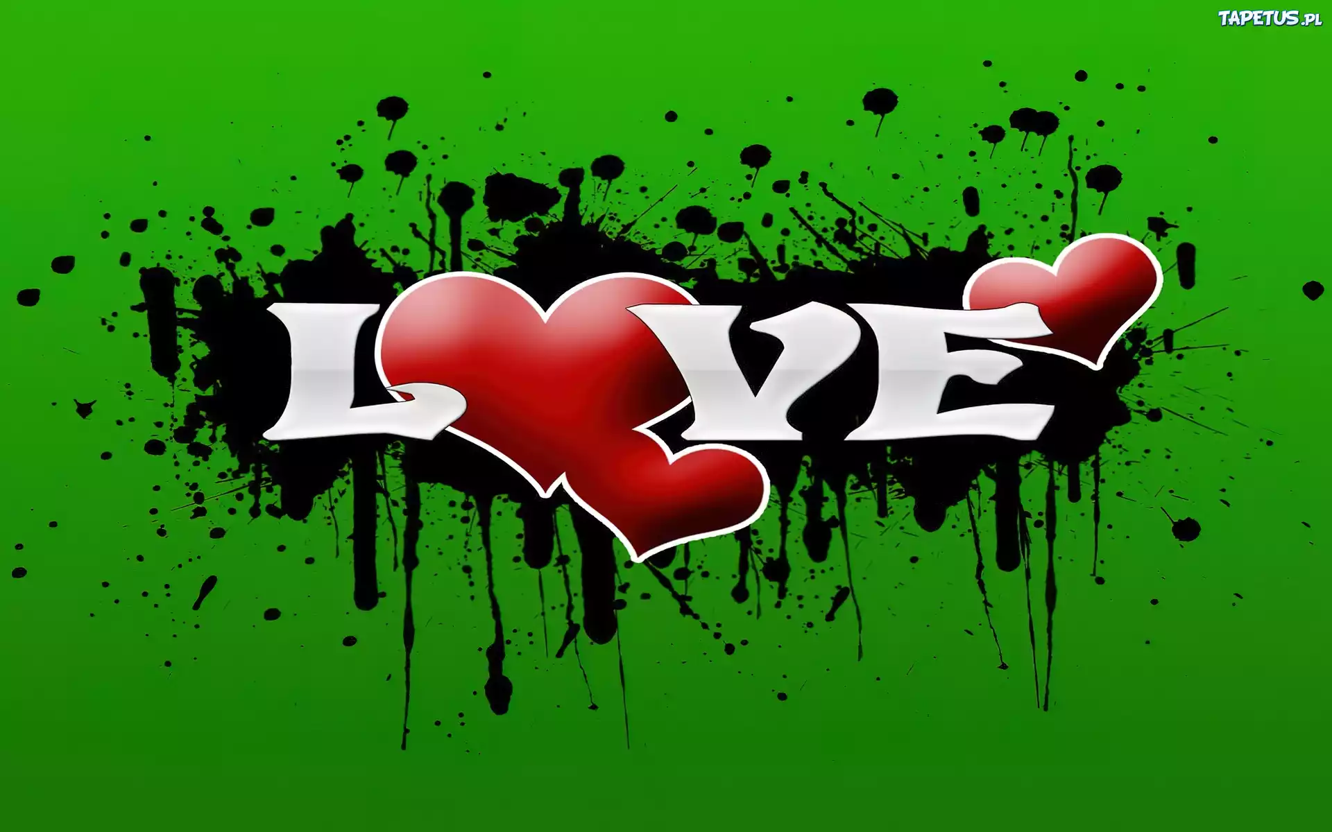 Love, Graffiti, Farba