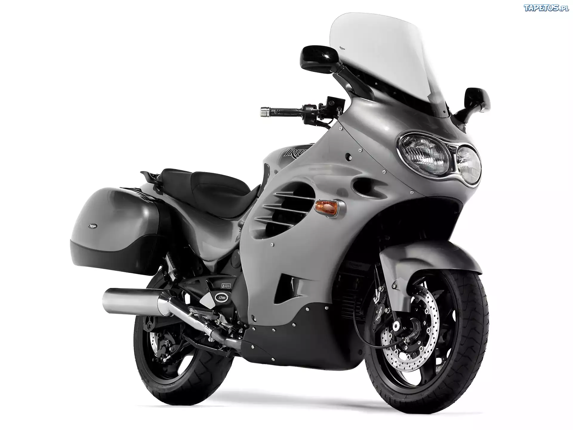 Triumph Trophy 1200, Manetka, Gazu