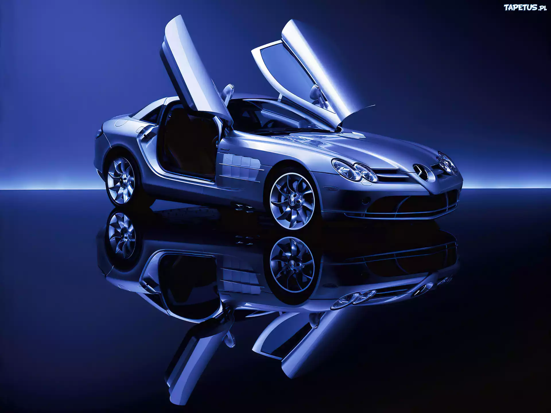 Mercedes SLR, Unoszone, Drzwi
