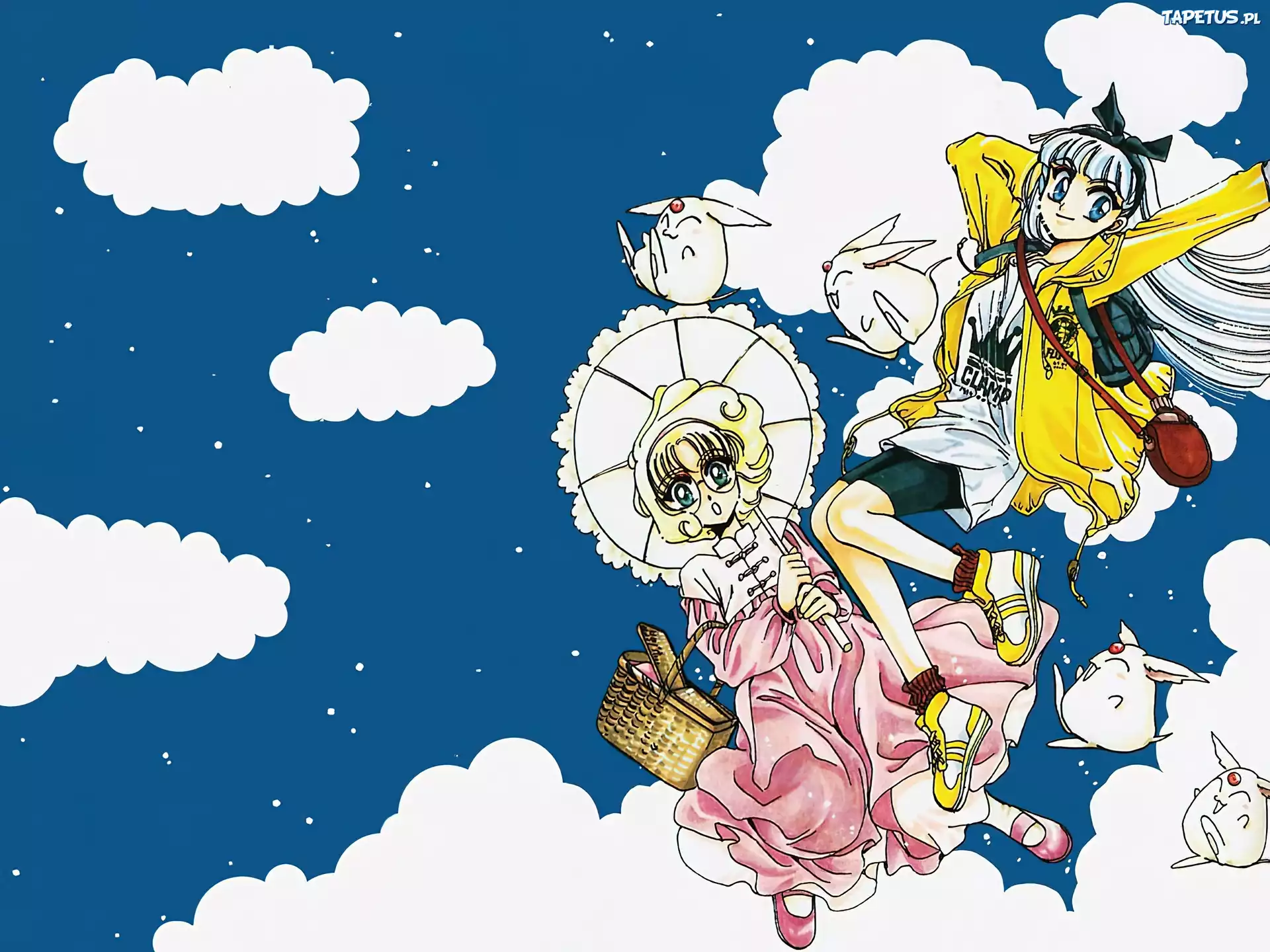 Magic Knight Rayearth, pluszaki, dziewczyny
