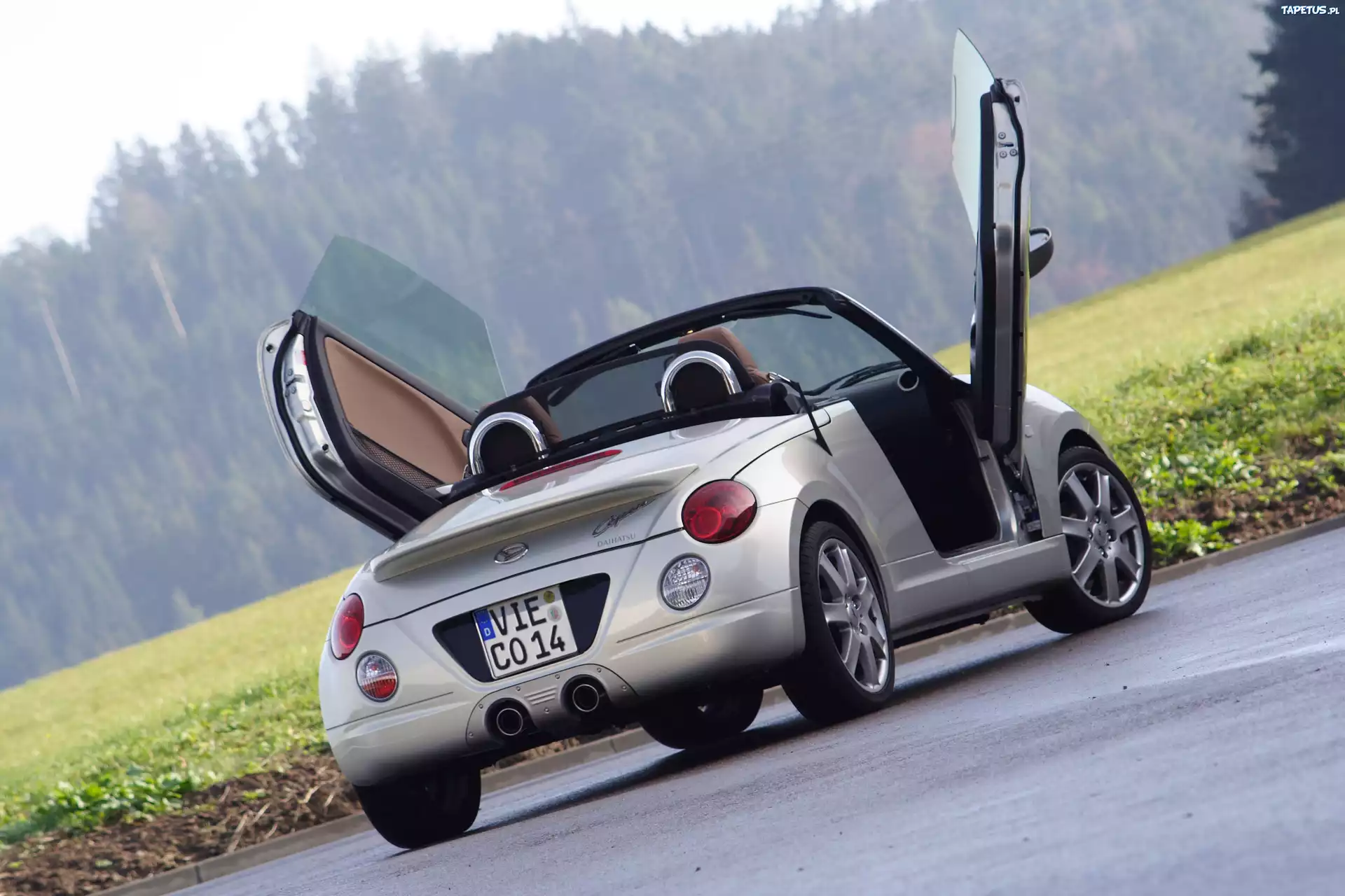 Daihatsu Copen, Drzwi, Otwierane, Do, Góry