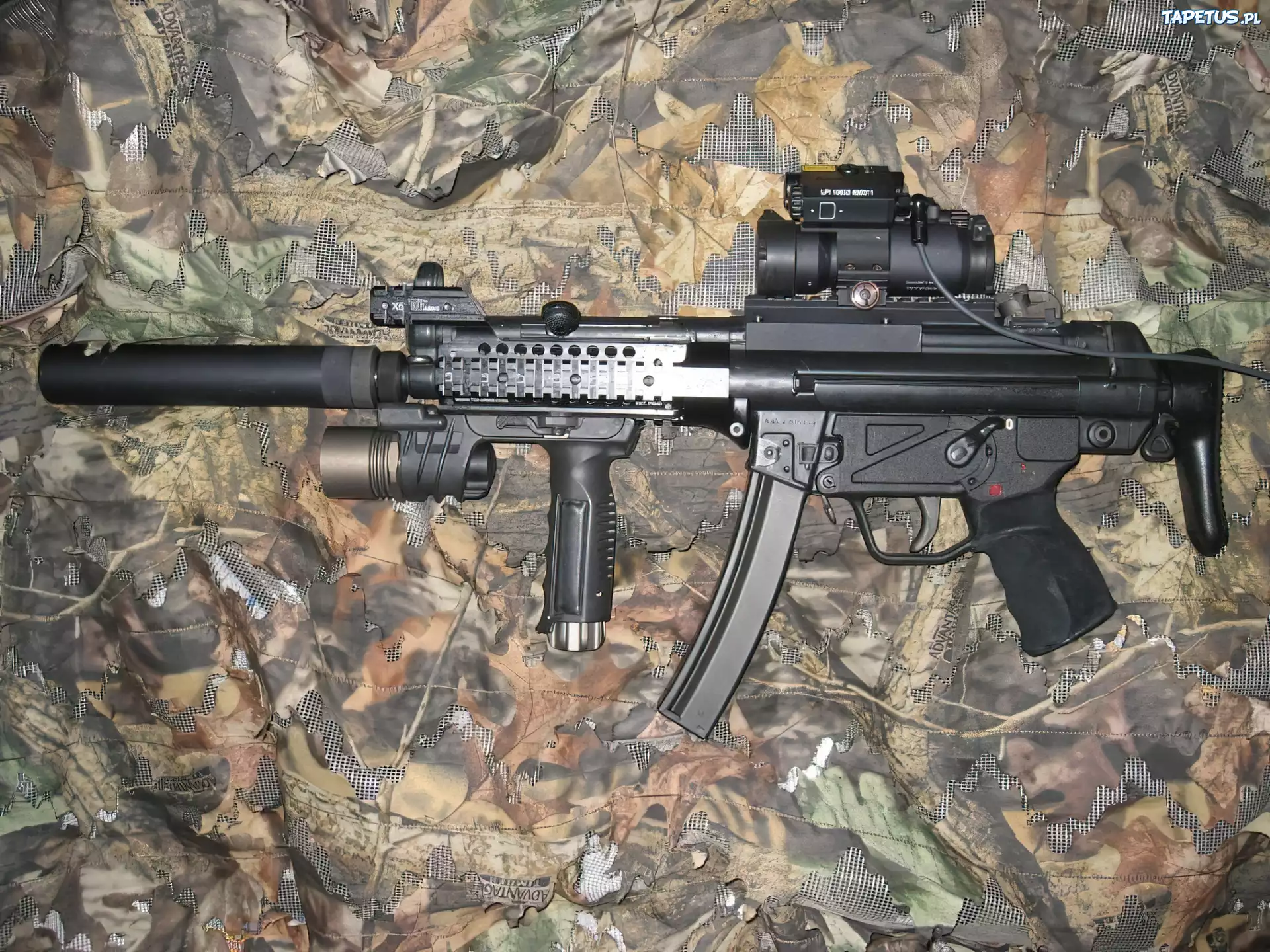MP5, Tłumik, Granatnik
