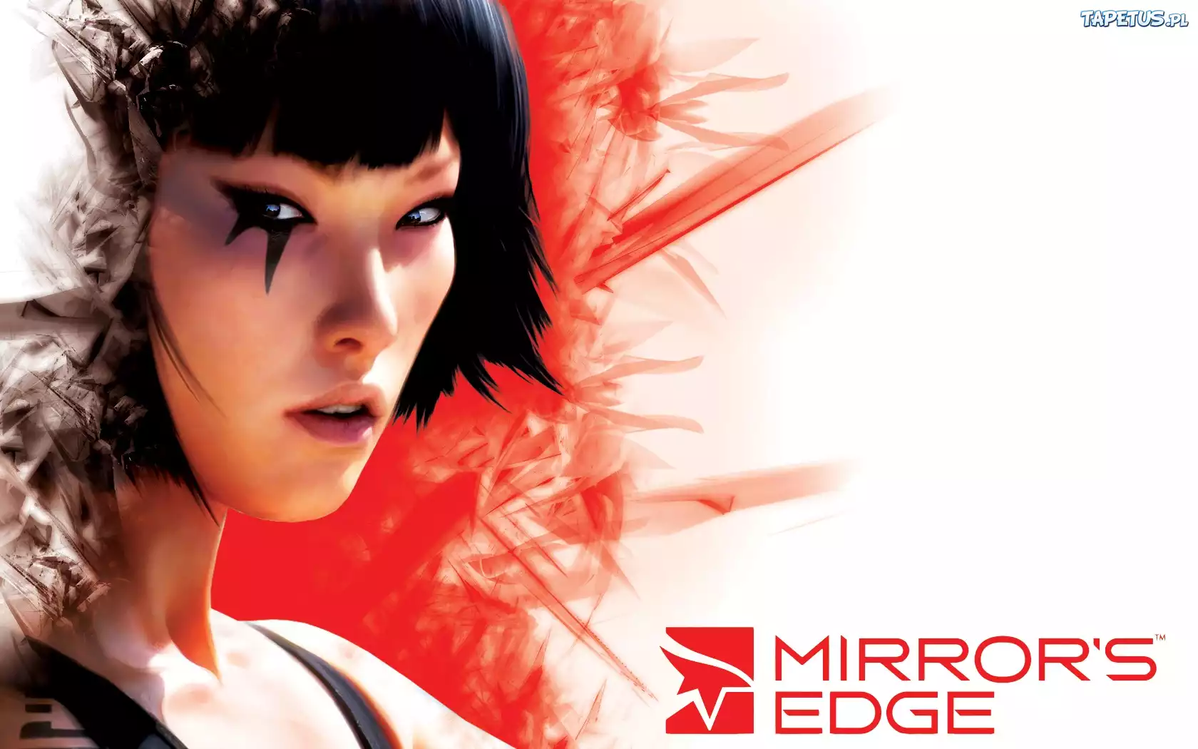 Mirrors Edge, Bohaterka, Czarne, Włosy