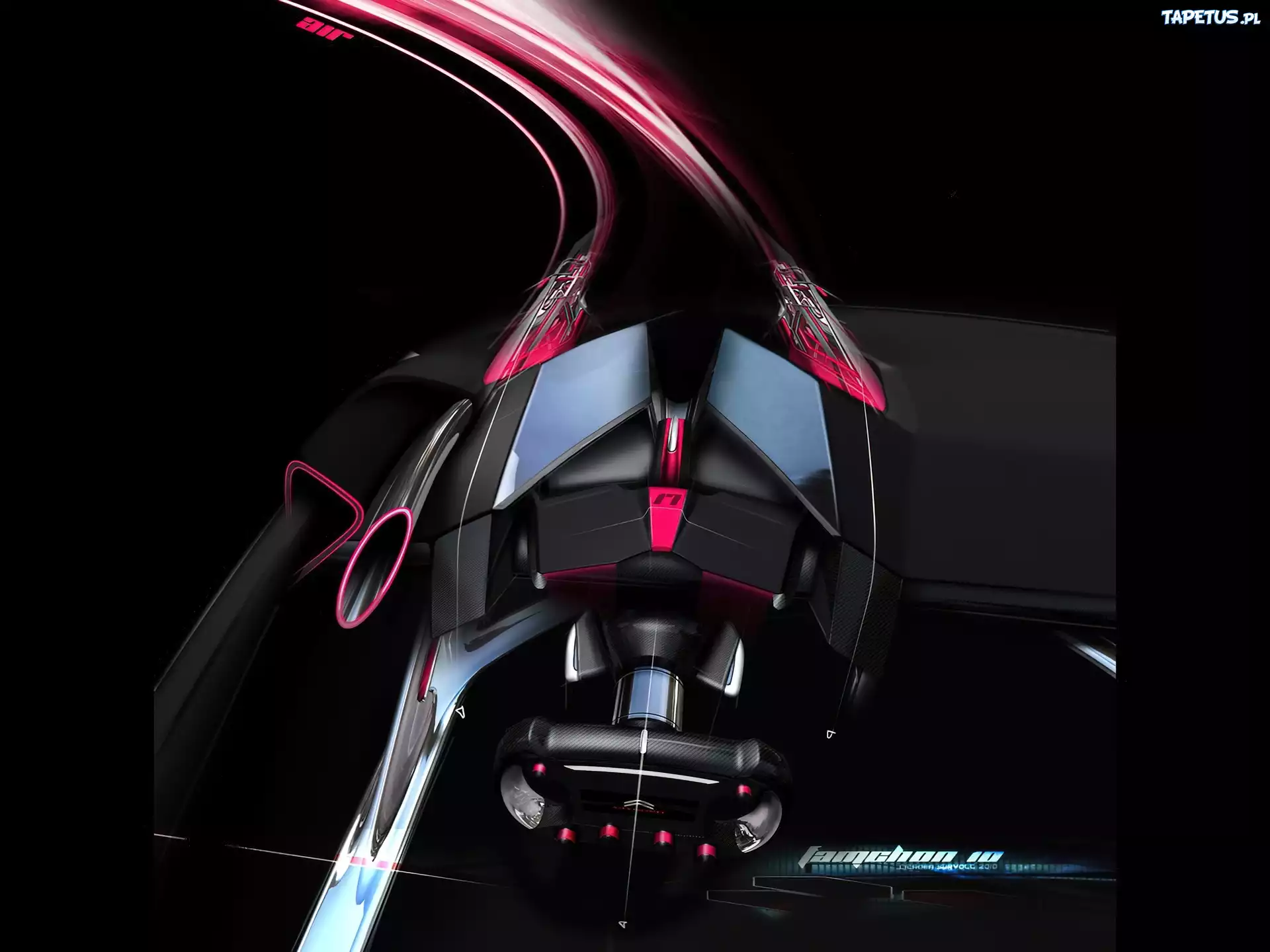 Citroen Survolt, Kokpit