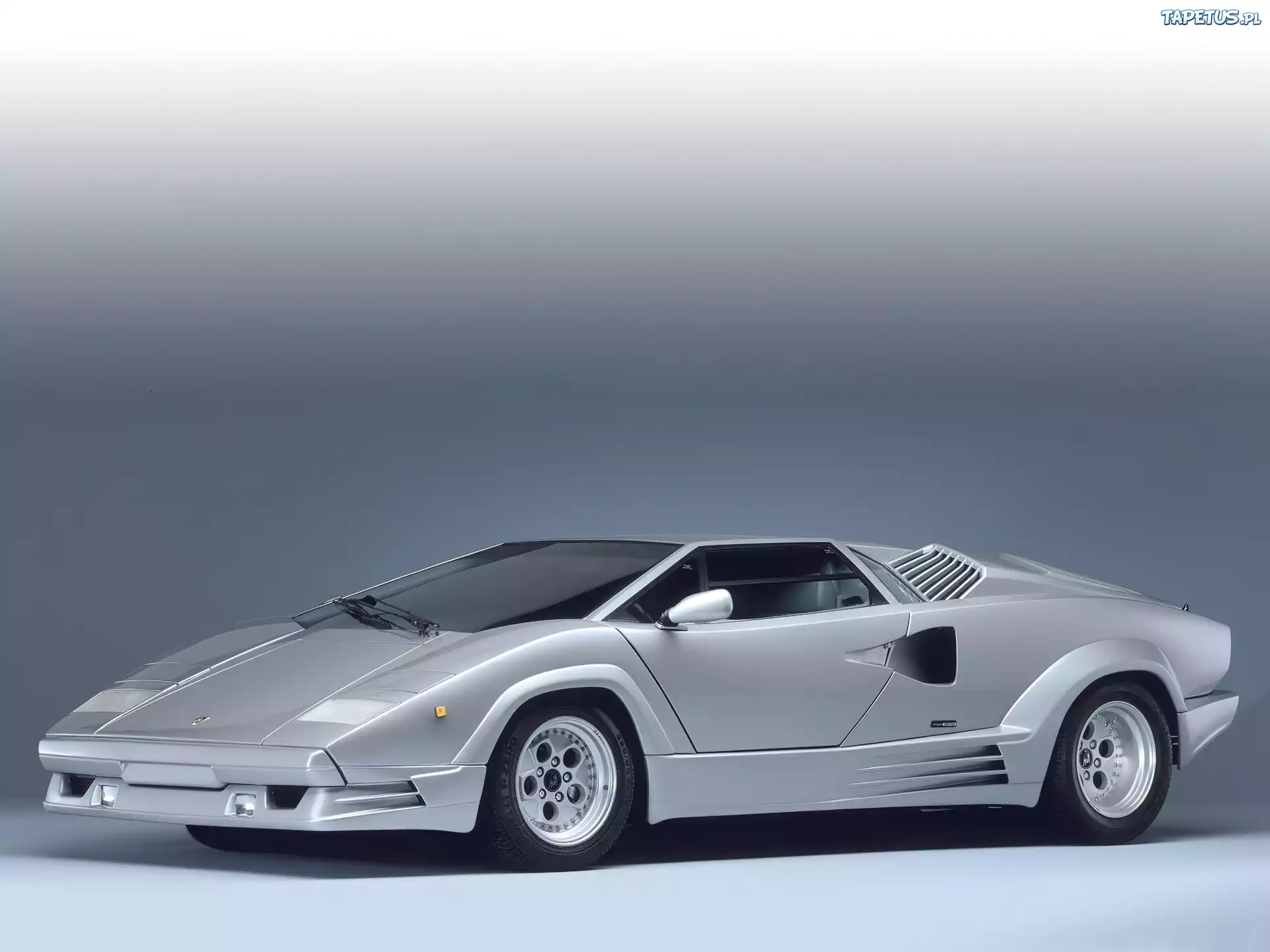Lamborghini Countach, Masywne, Wloty