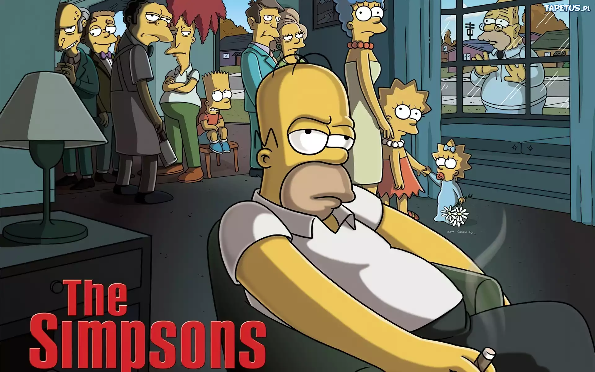 Tapeta, The Simpsons