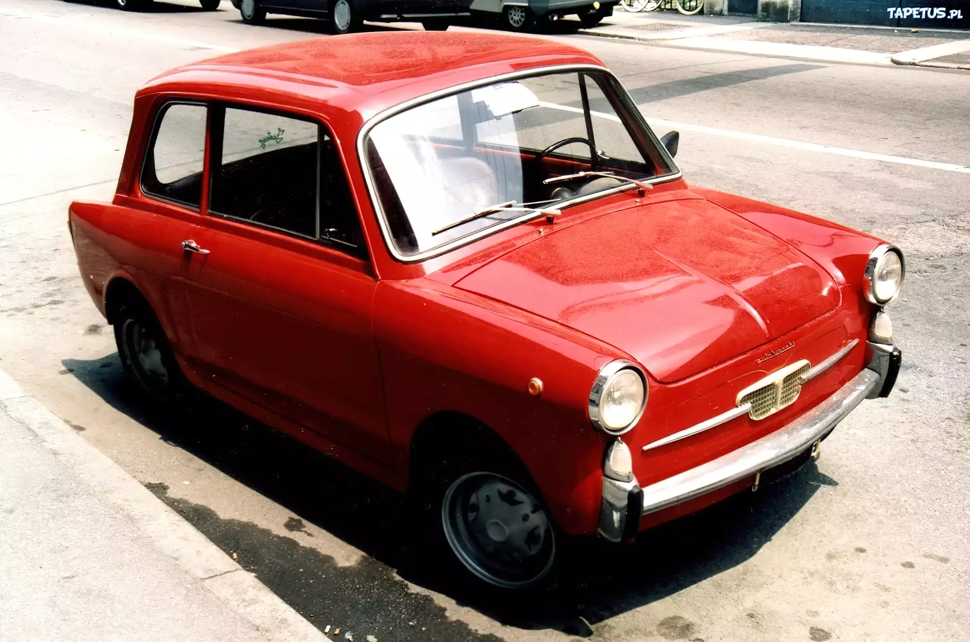 Przód, Autobianchi Bianchina, Lampy
