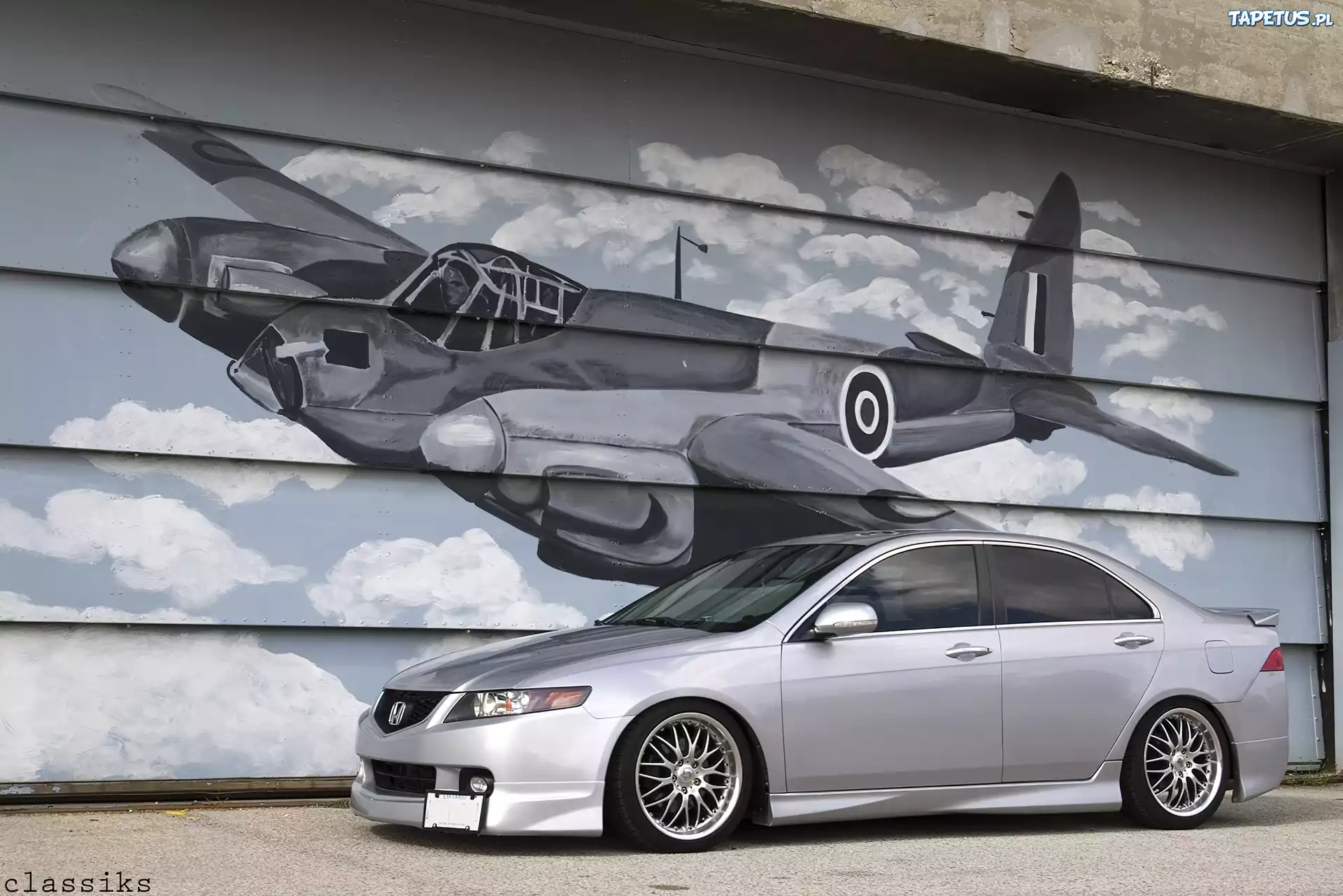 Obniżona, Acura TSX, Samolot