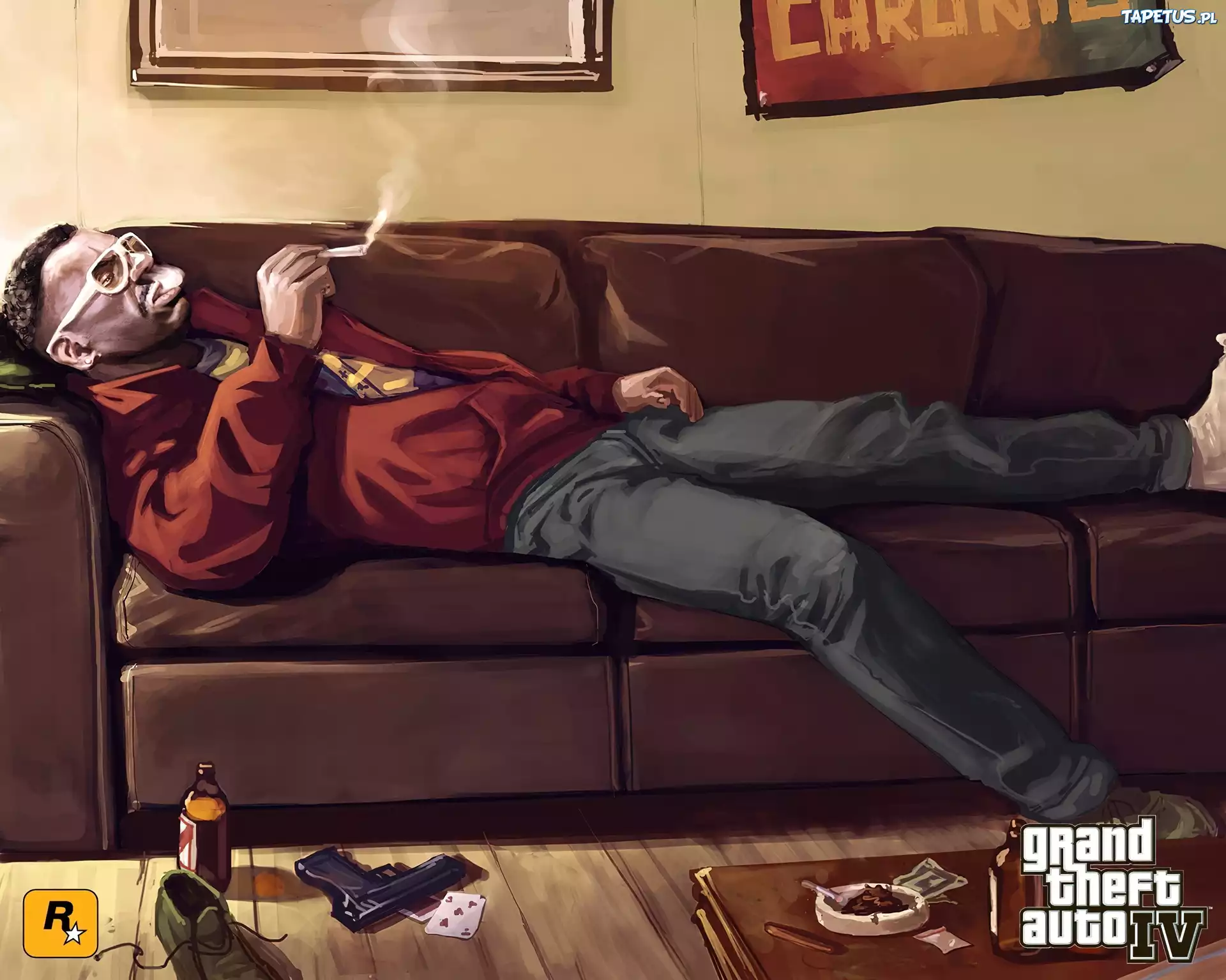 Gta 4, Papieros, Dom
