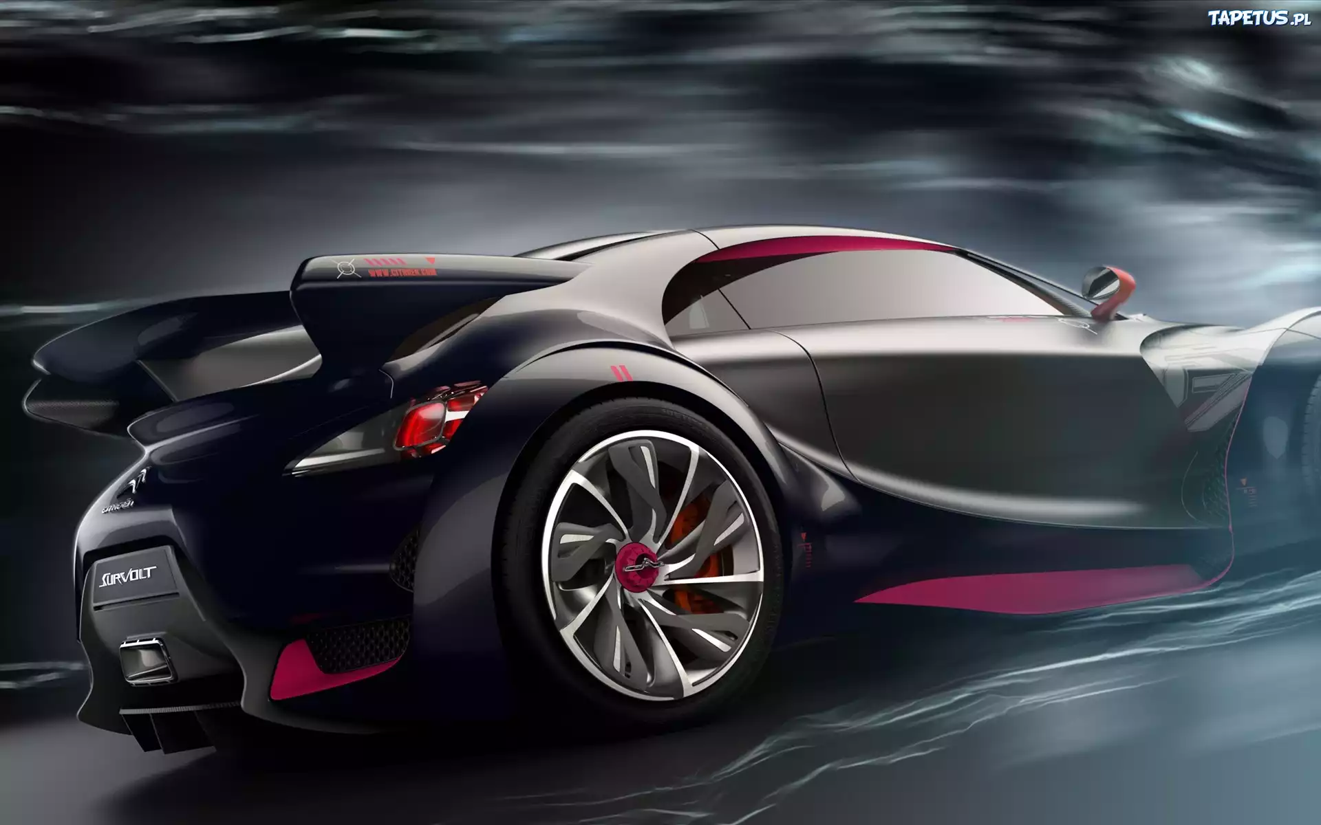 Citroen Survolt, Aerodynamika, Dyfuzor