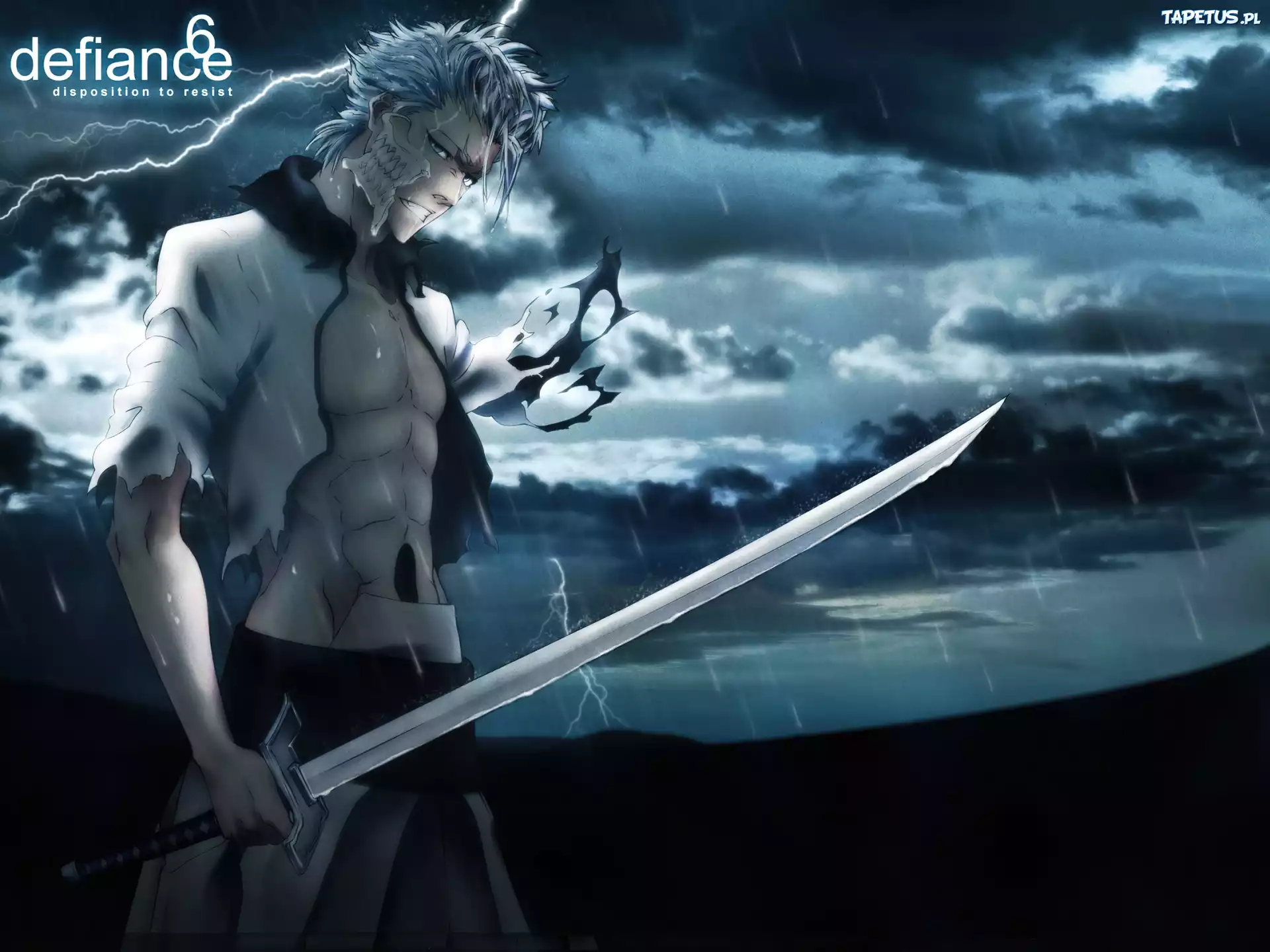 Grimmjow, Miecz, Noc