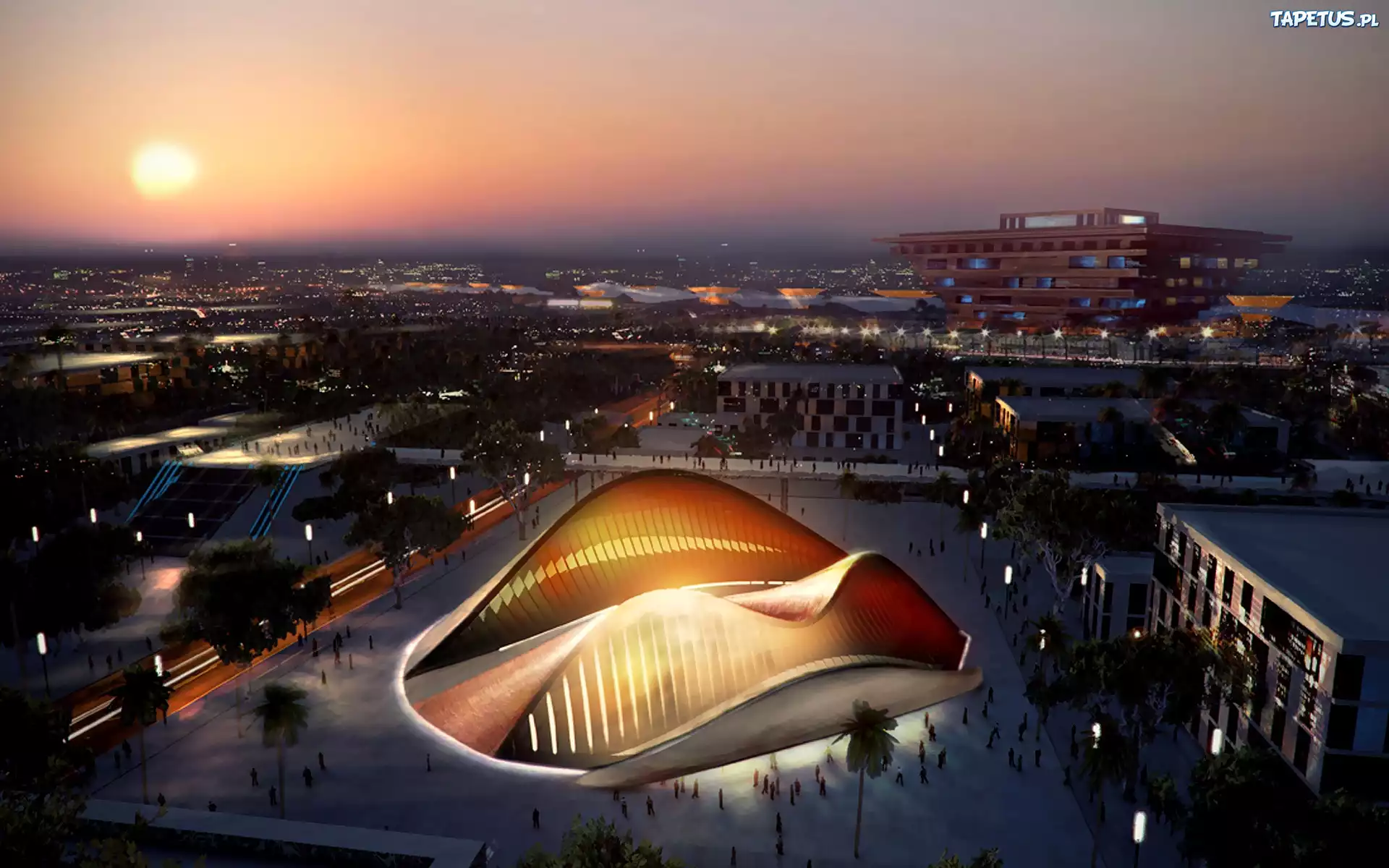 Szanghai, Expo-2010, Pawilon, Zjednoczonych, Emiratów, Arabskich