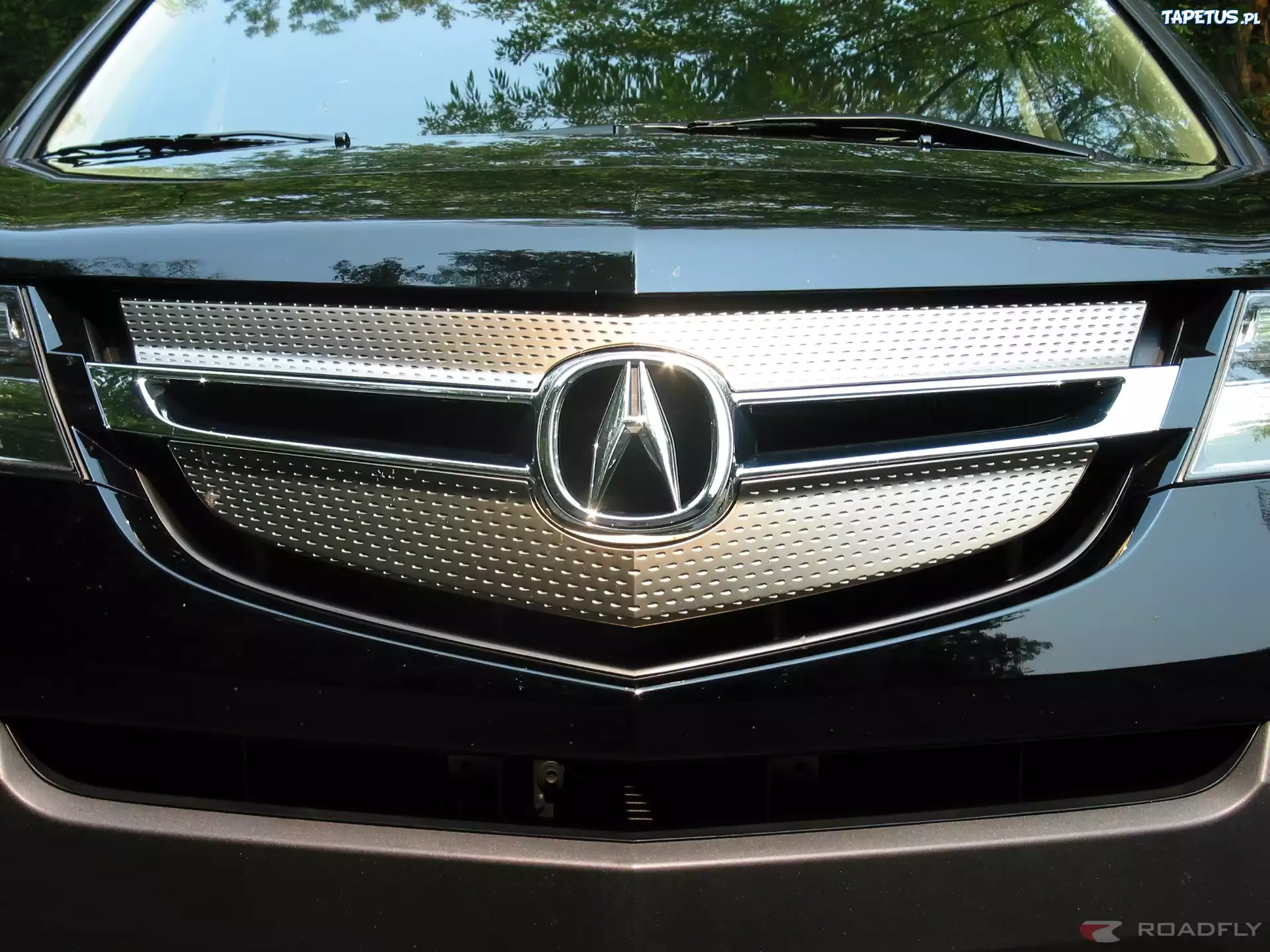 Przód, Acura MDX, Atrapa, Logo, Emblemat