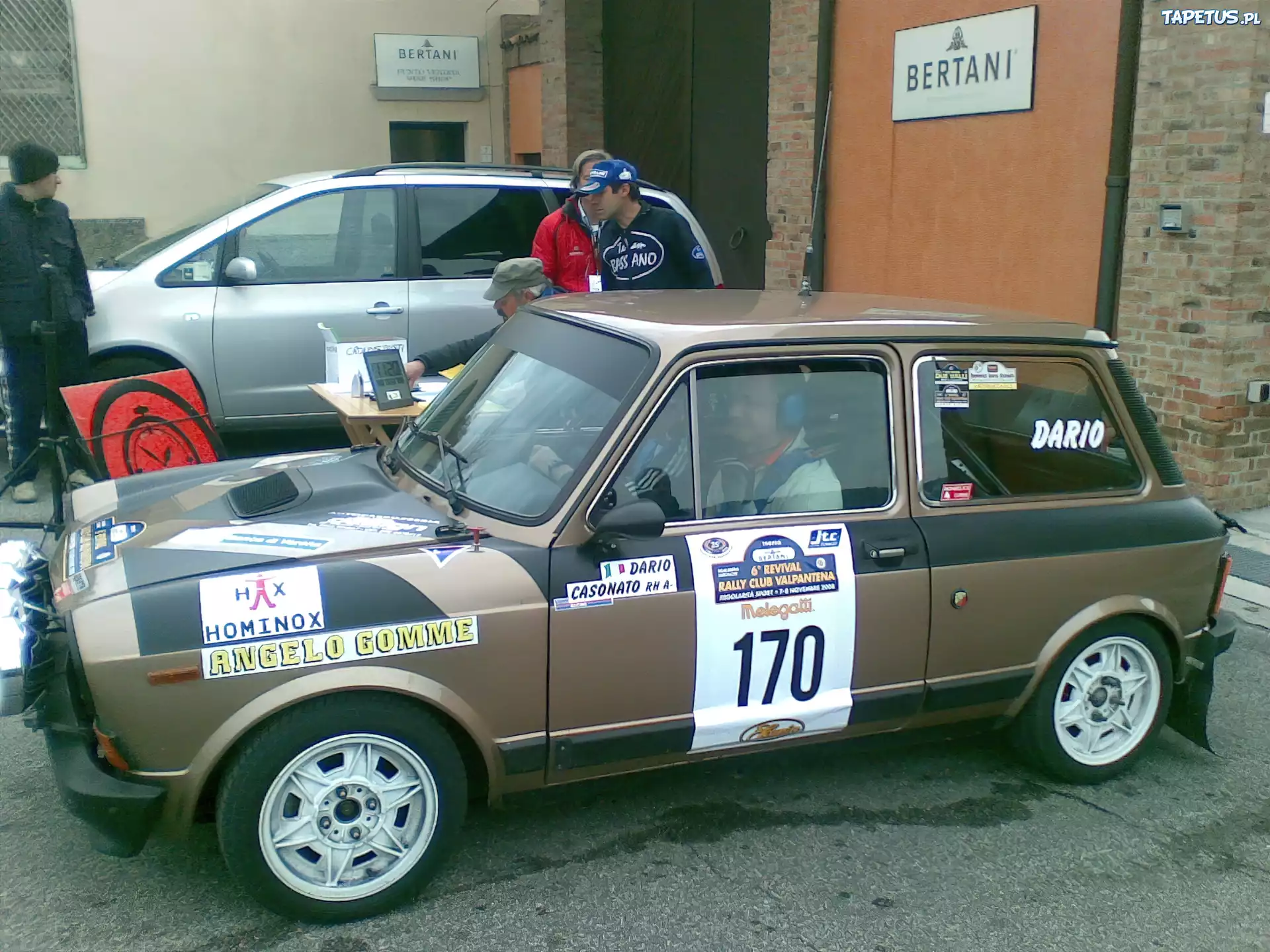 Rajdowy, Autobianchi A112, Bertani, Wlot, Maska