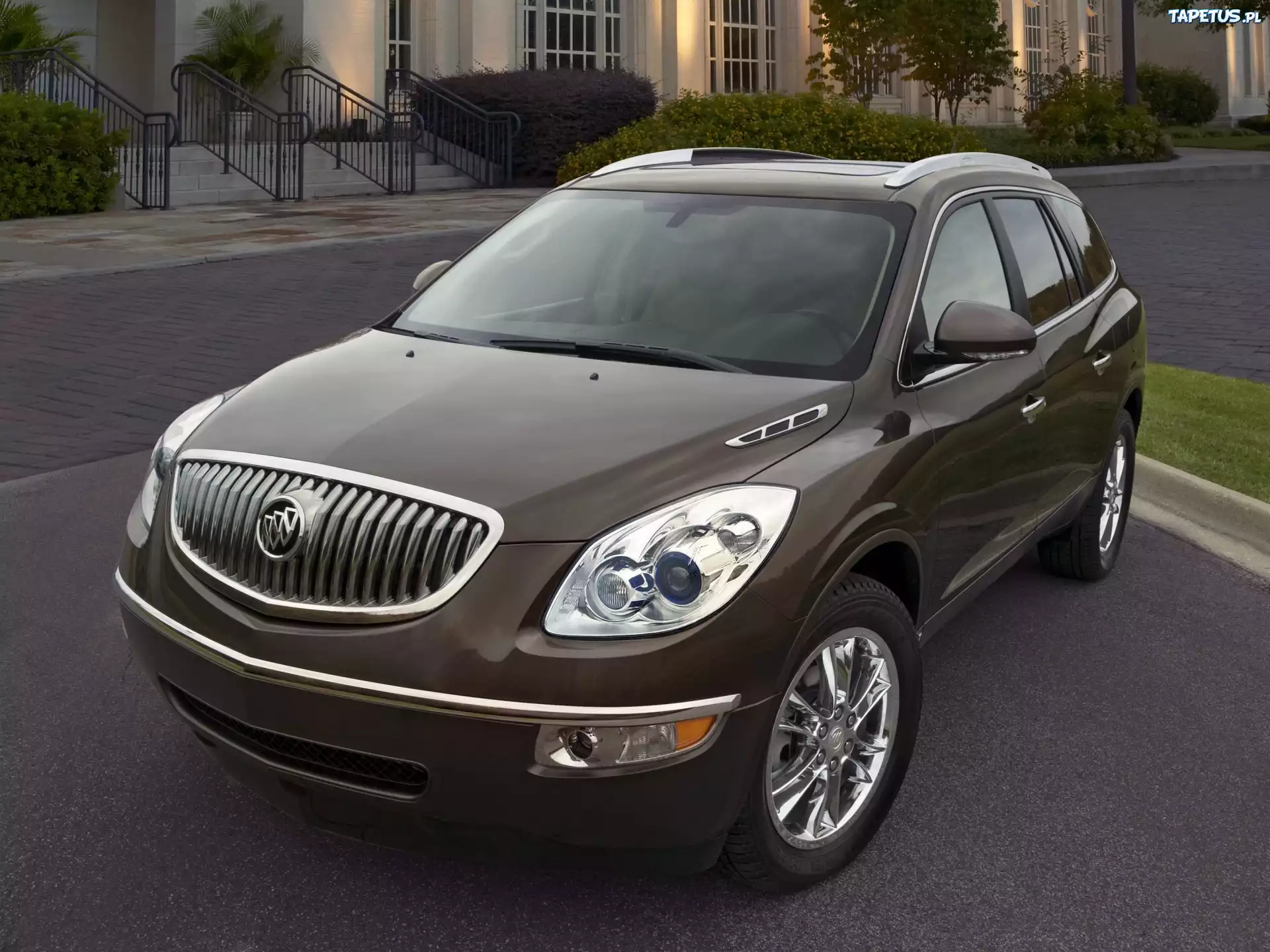 Przód, Buick Enclave, Relingi