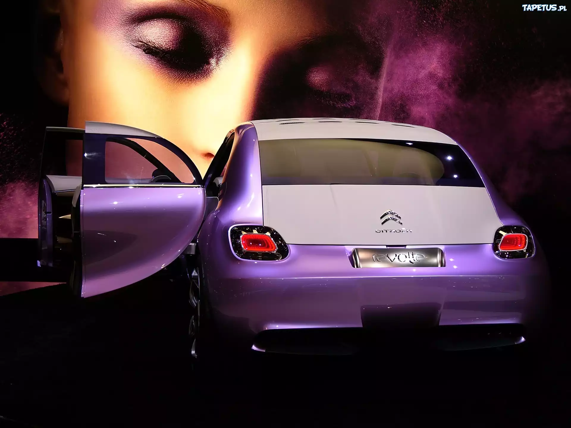 Tył, Citroen Revolte, Klapa, Bagażnika