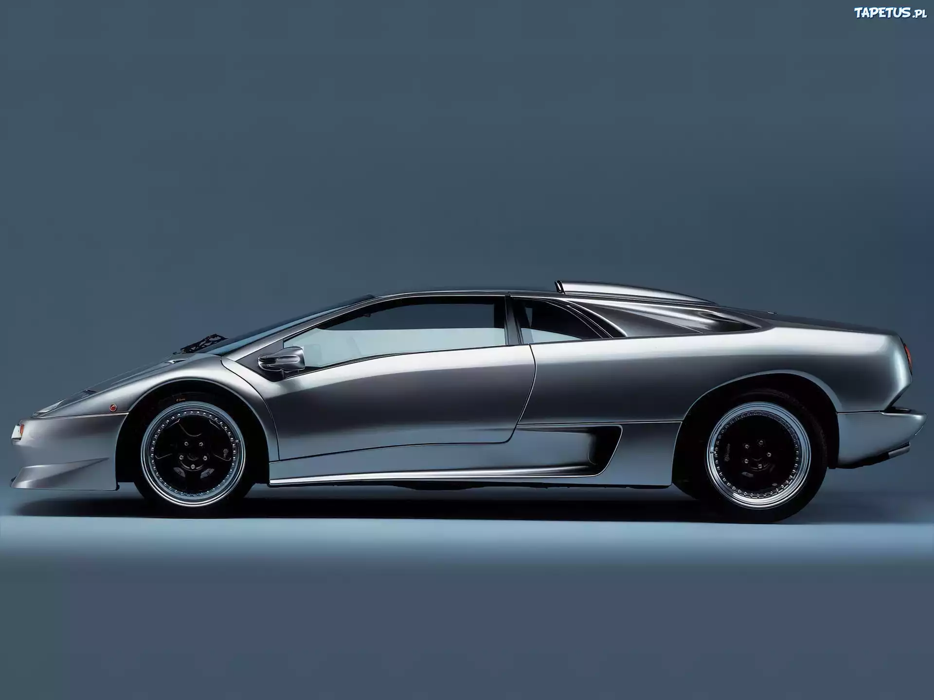 Lamborghini Diablo, Czarne, Alufelgi