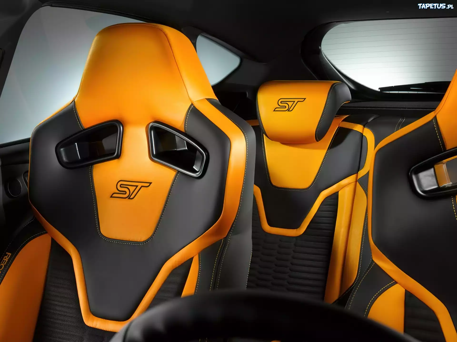 Ford Focus ST 2010, Kubełkowe, Fotele