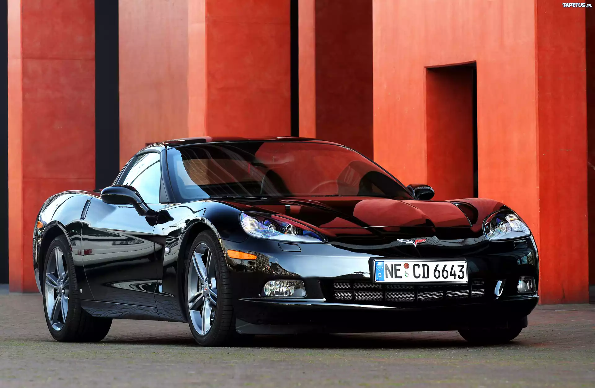 Chevrolet Corvette, Amerykański, Super, Samochód