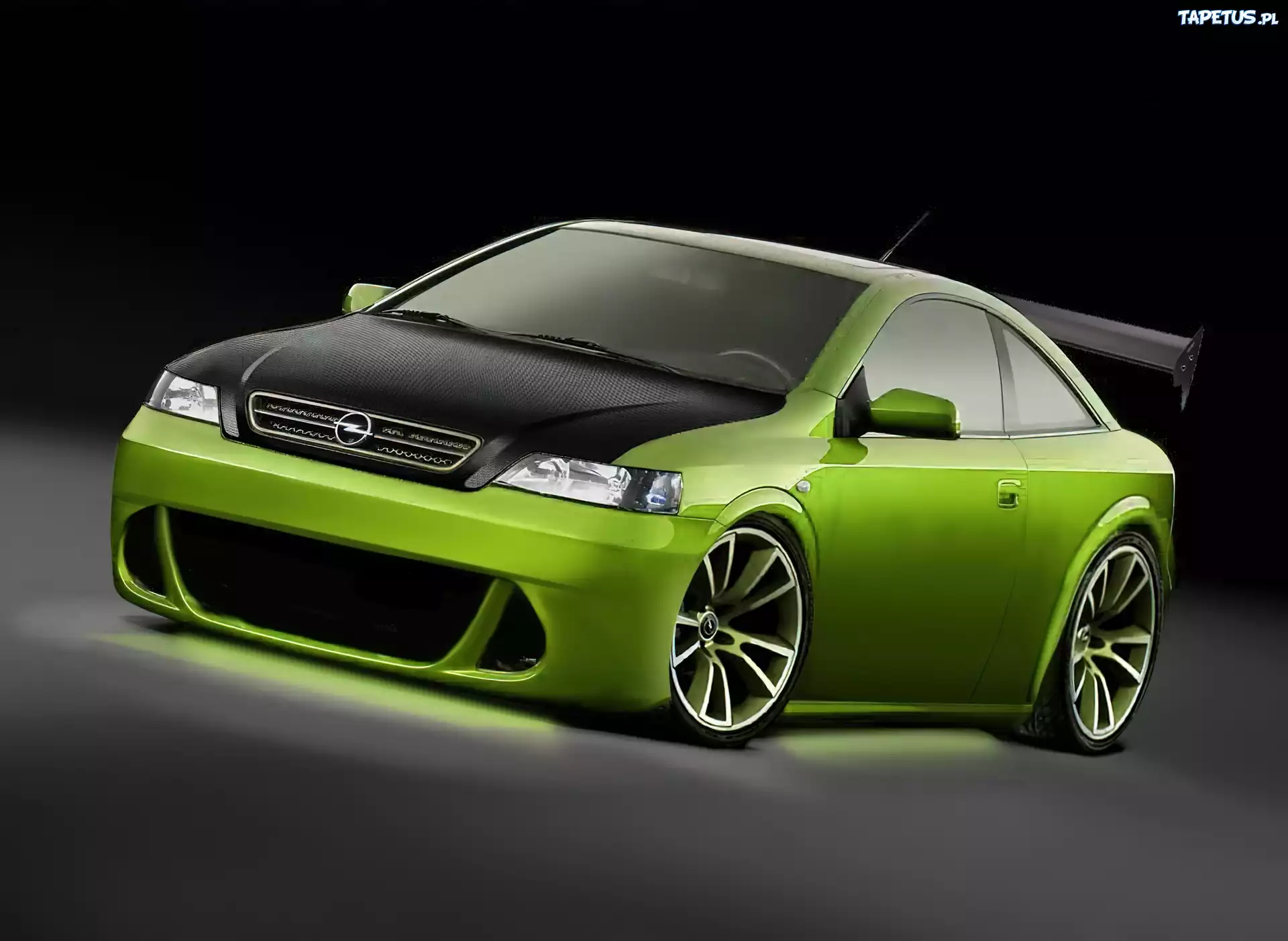 Opel Astra Coupe Bertone, Spojler