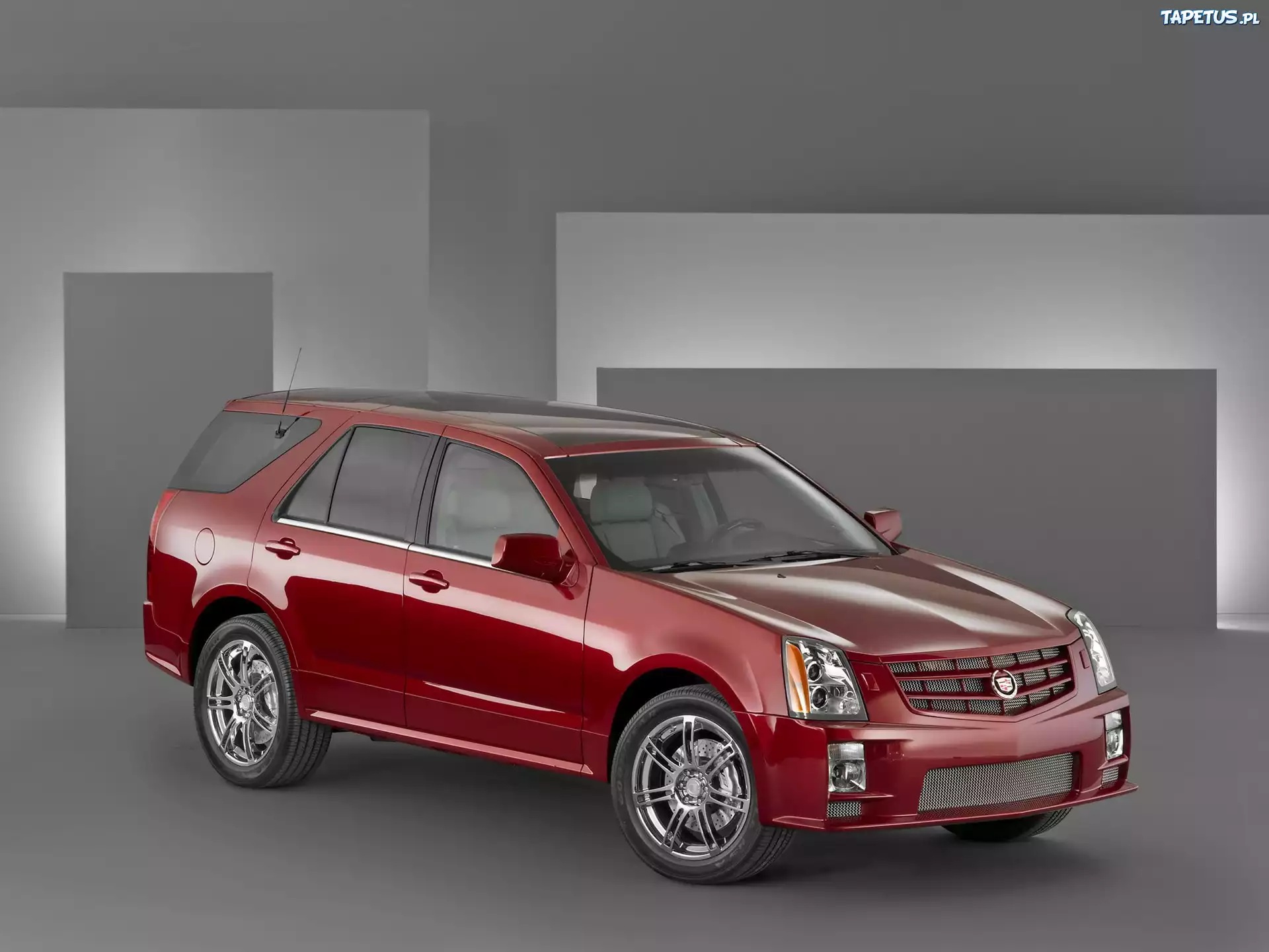 Czerwony, Cadillac SRX, Tarcze, Hamulcowe