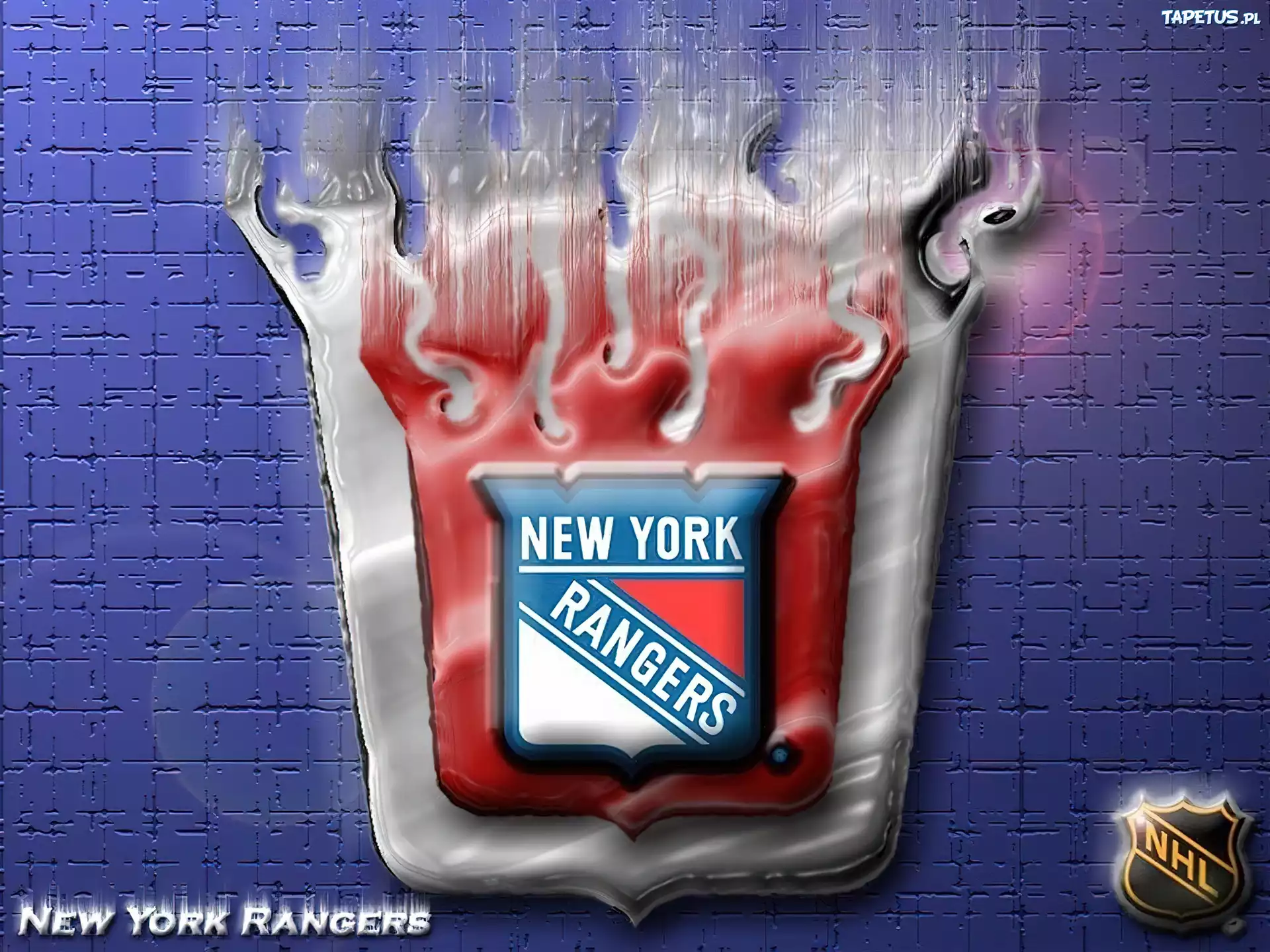 Logo, Drużyny, NHL, New York Rangers