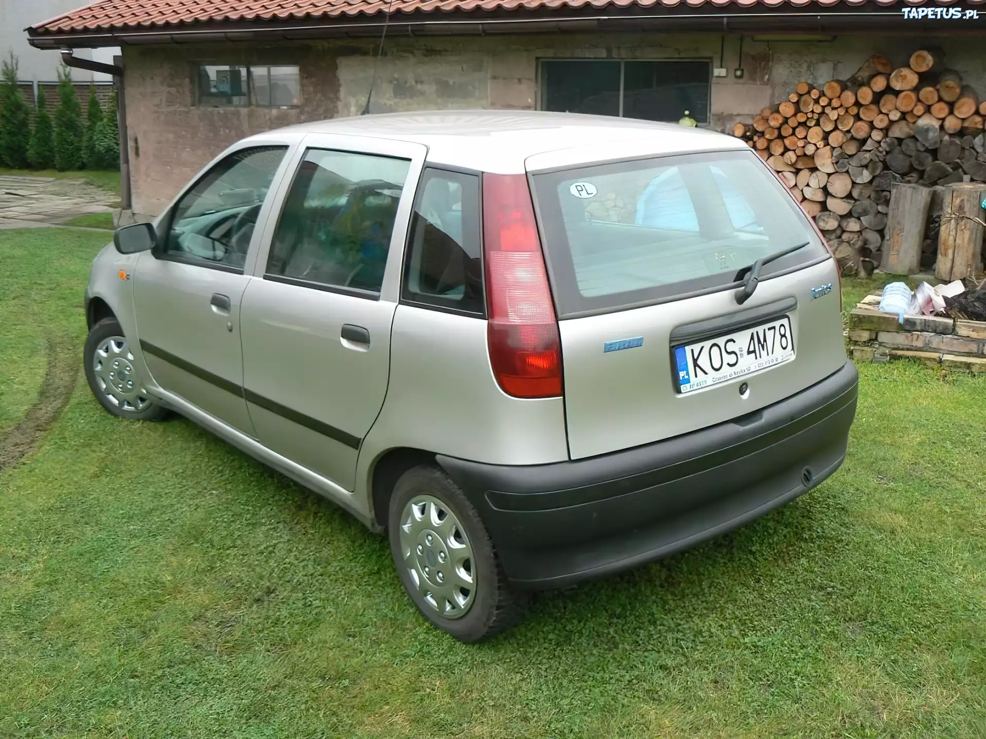 Tył, Fiat Punto, Bagażnik