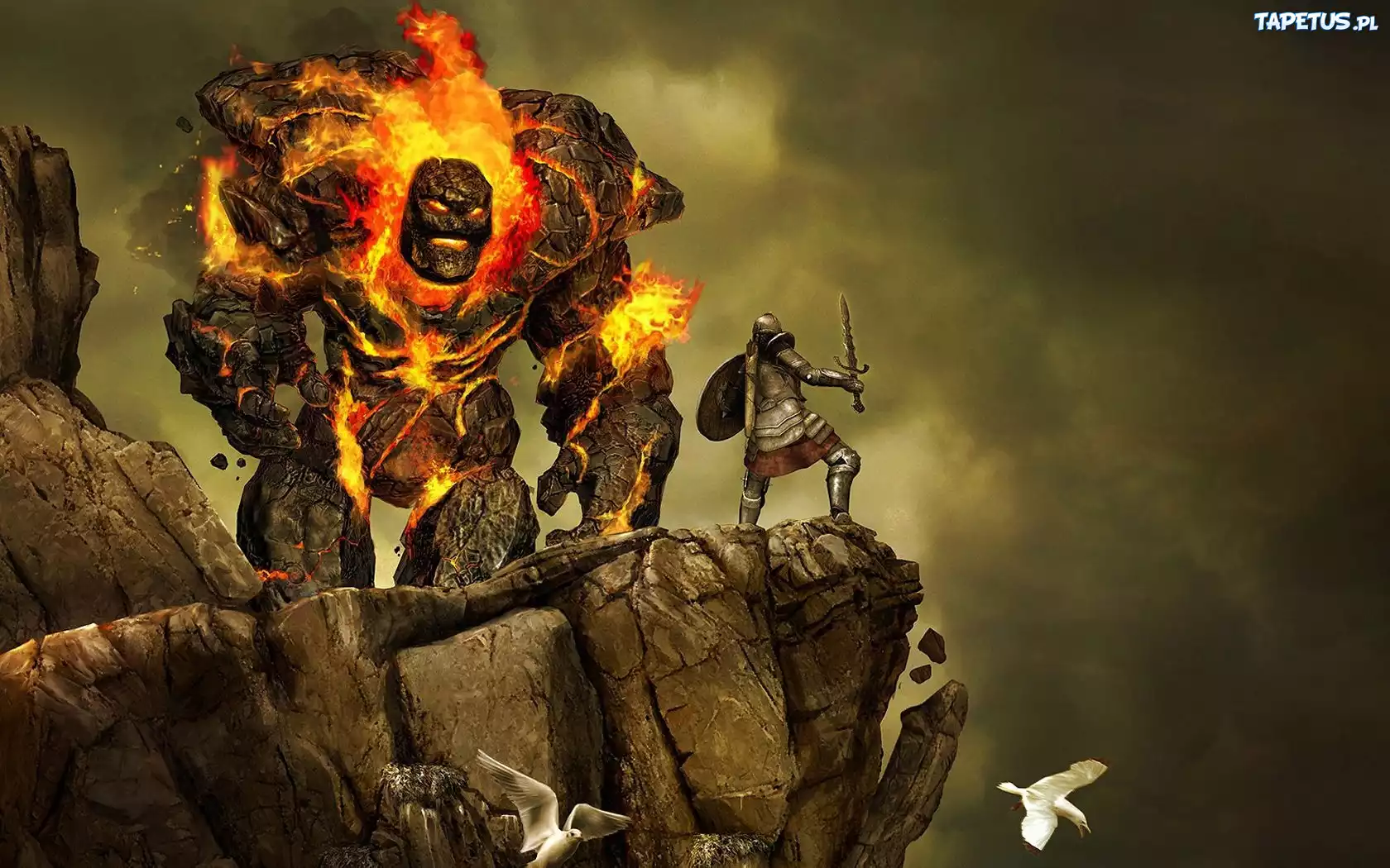 Gothic 4, Ognisty, Golem