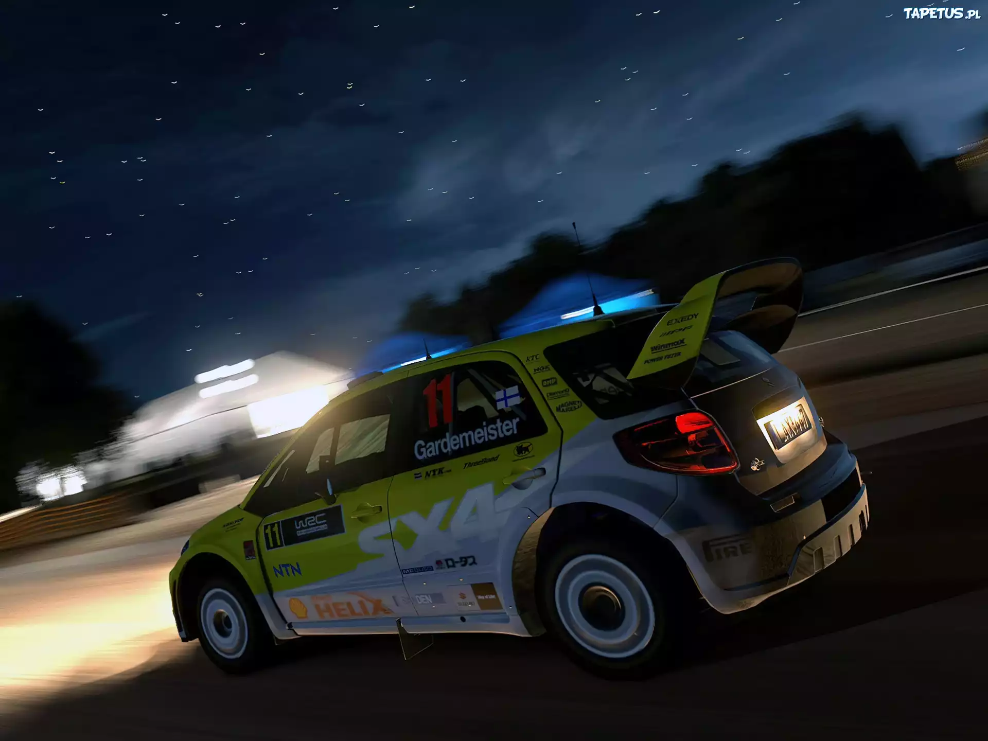 Suzuki SX4, Nocny, Rajd