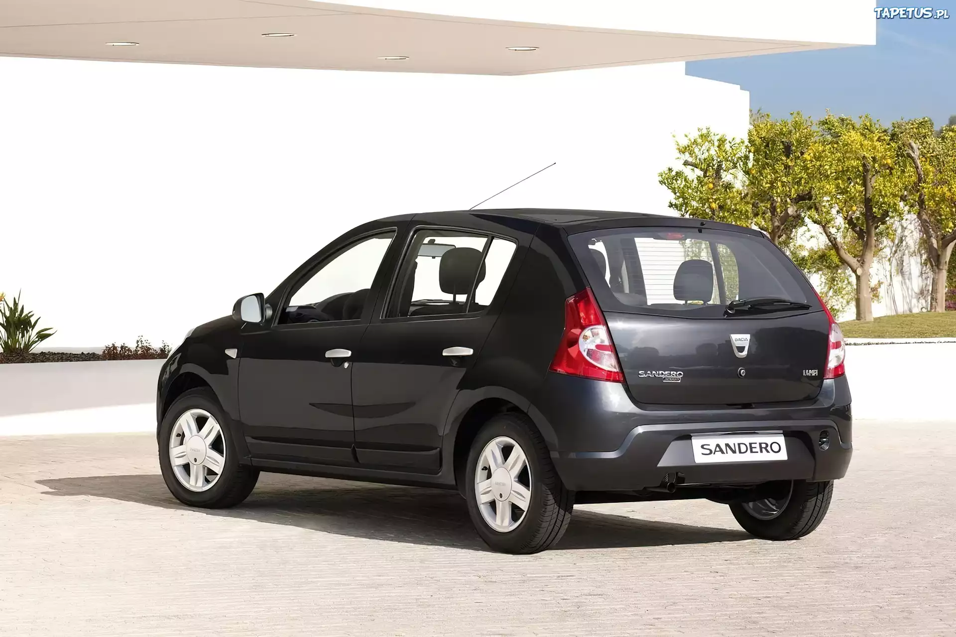 Dacia Sandero, Klapa, Bagażnika