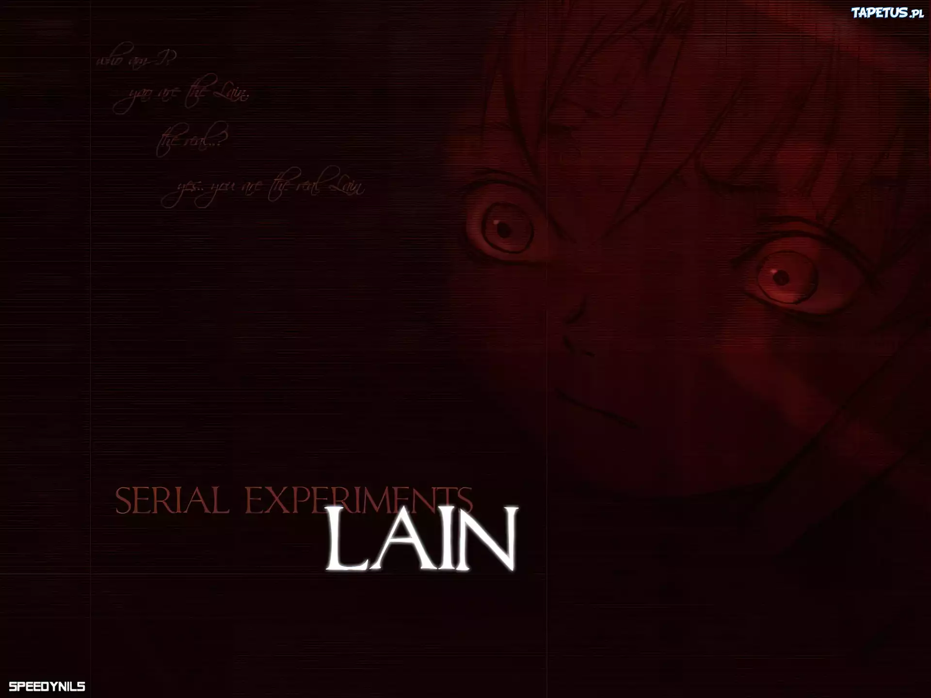 Serial Experiments Lain, małe żrenice