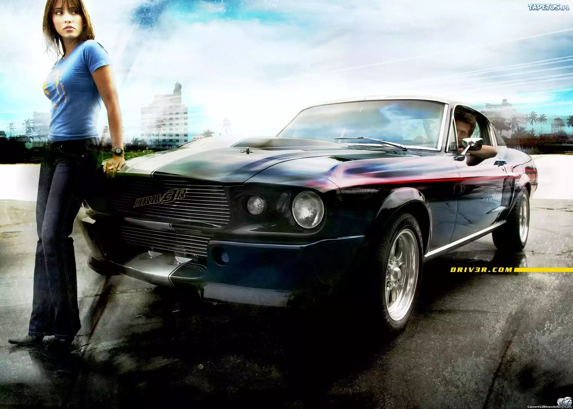 Driver, 3, Kobieta, Mustang