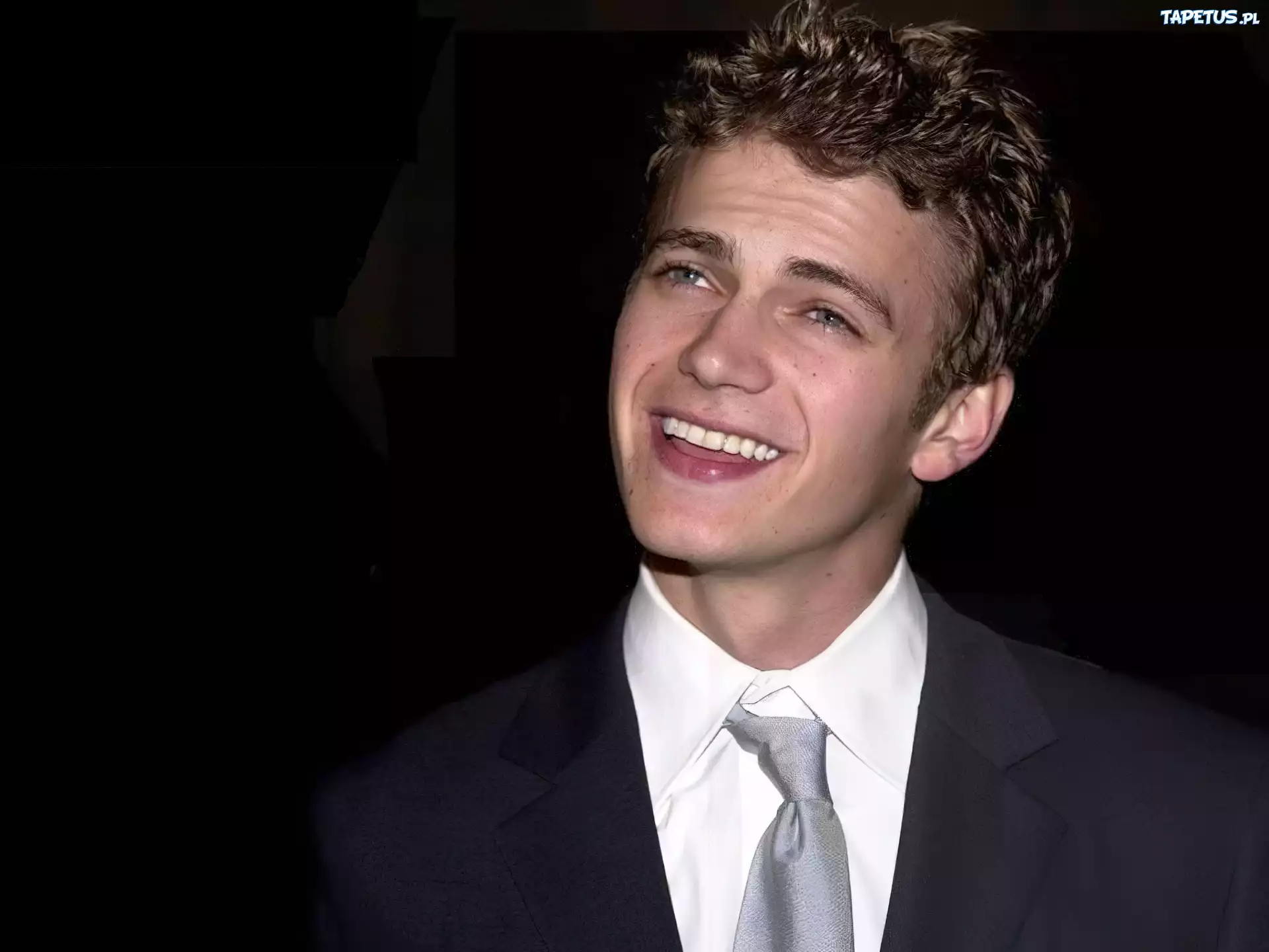 Hayden Christensen,jasne włosy, niebieskie oczy