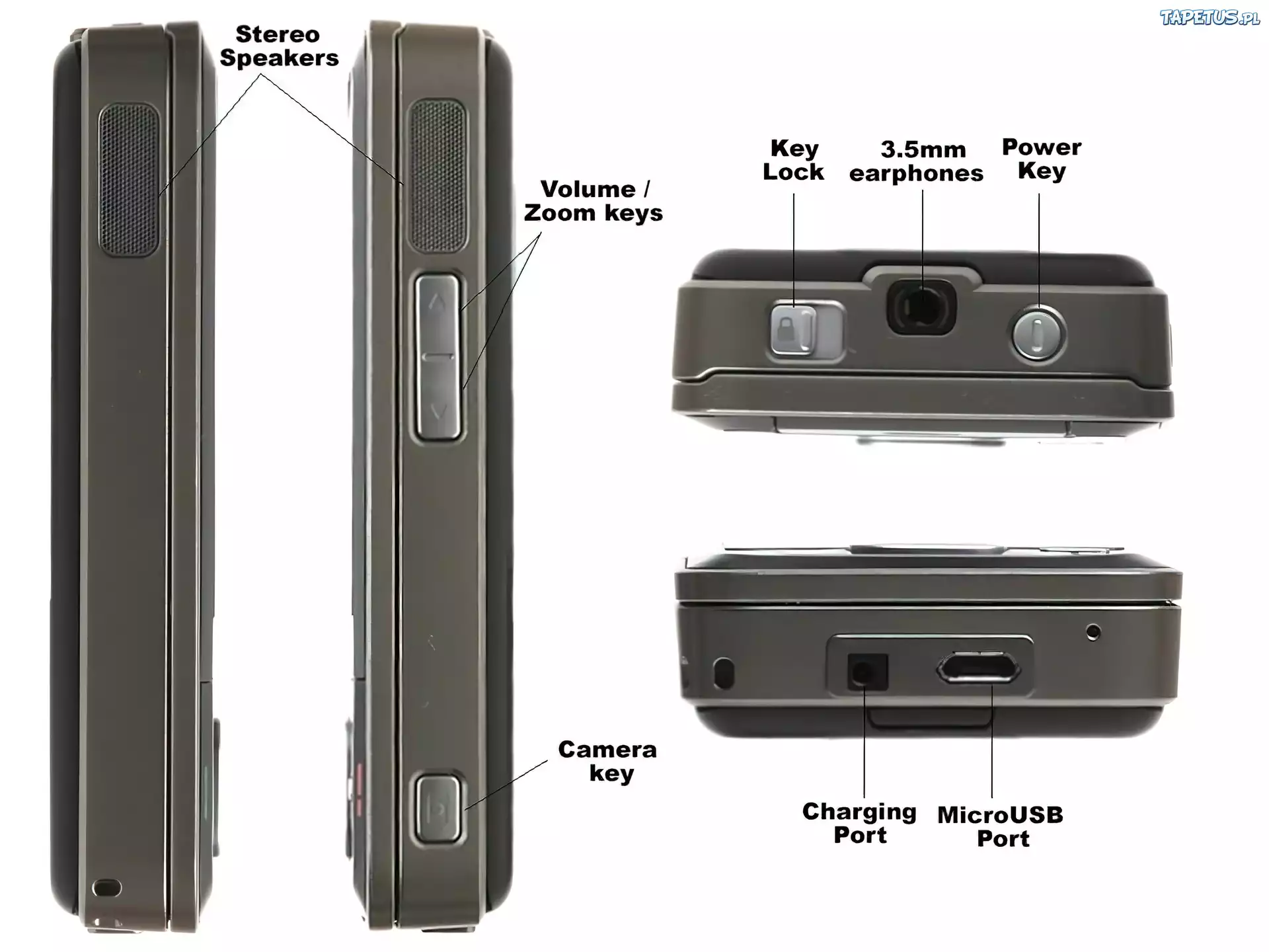 Nokia N81, Srebrna, Opis
