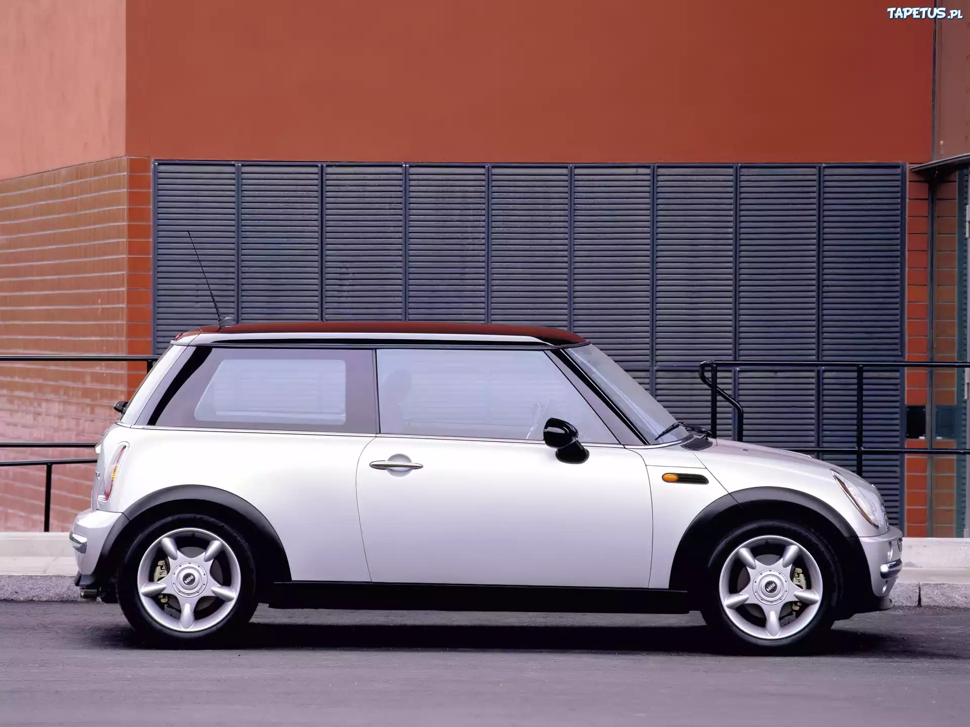 Prawy, Bok, Mini Cooper, Alufelgi