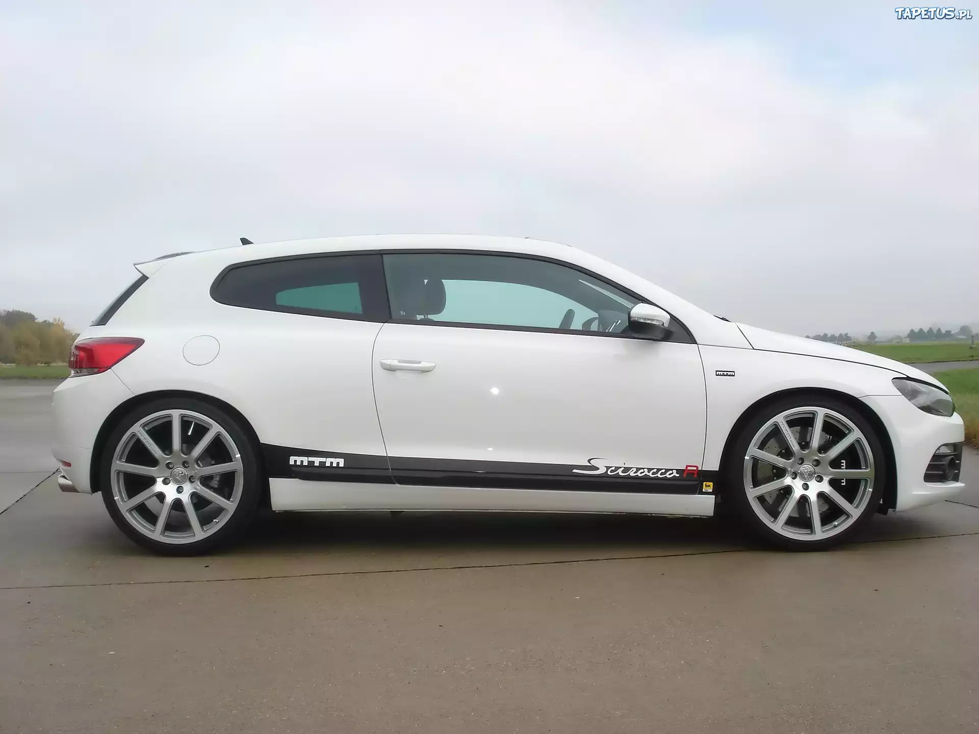 Strona, Pasażera, Drzwi, VW Scirocco