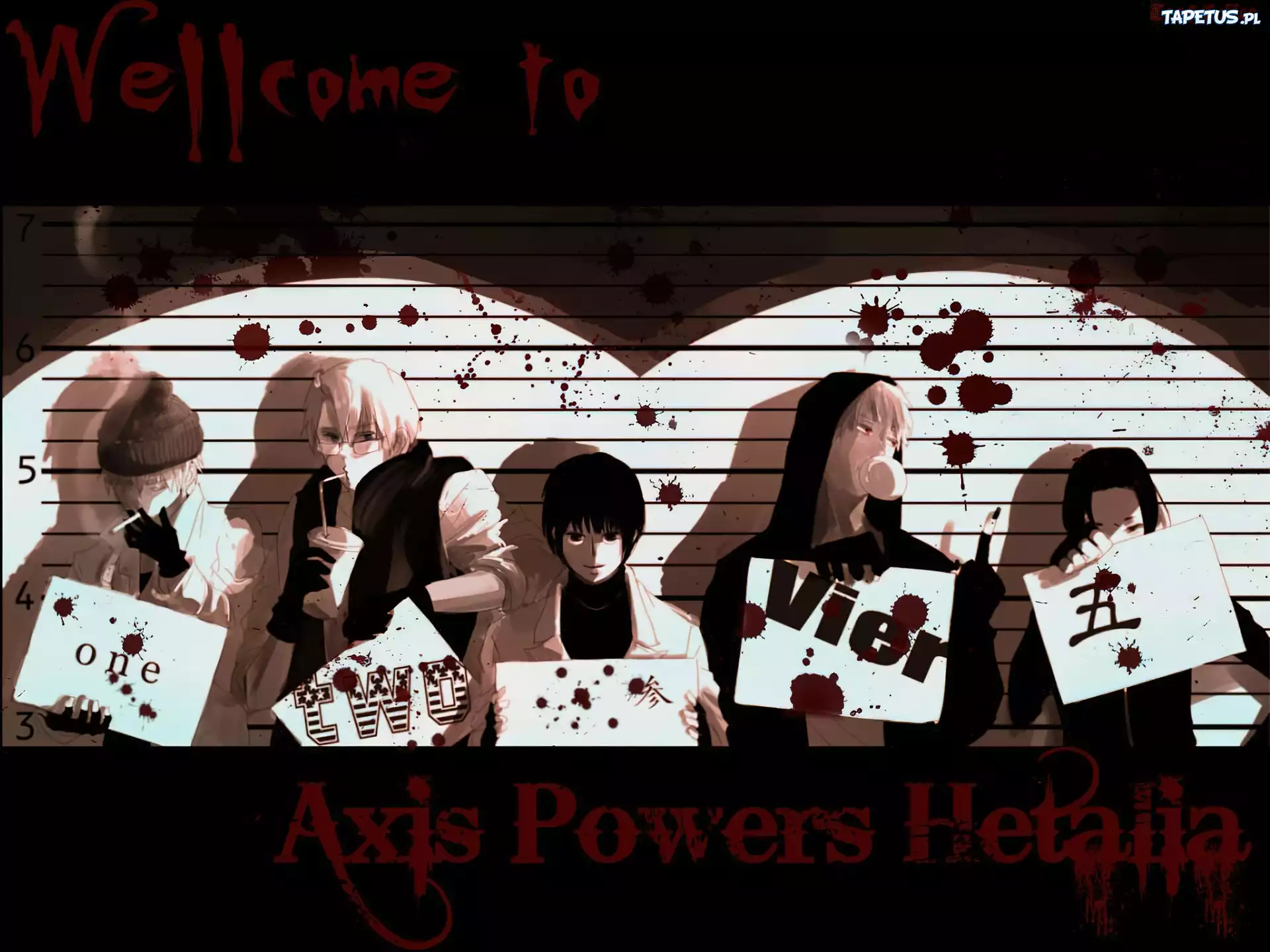 Axis Powers Hetalia, Krew, Papieros, Napój, Balon
