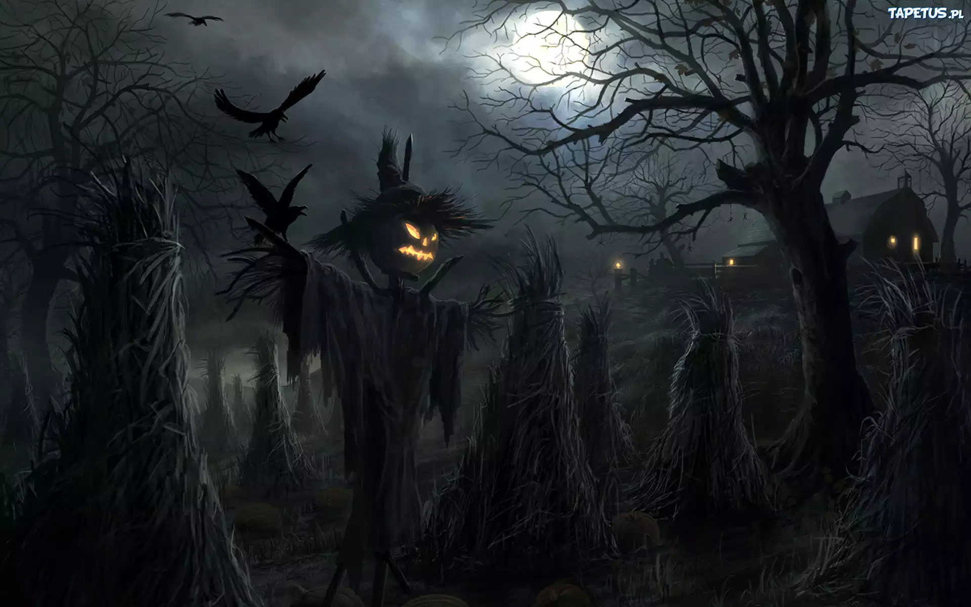 Chochoły, Strach, Halloween