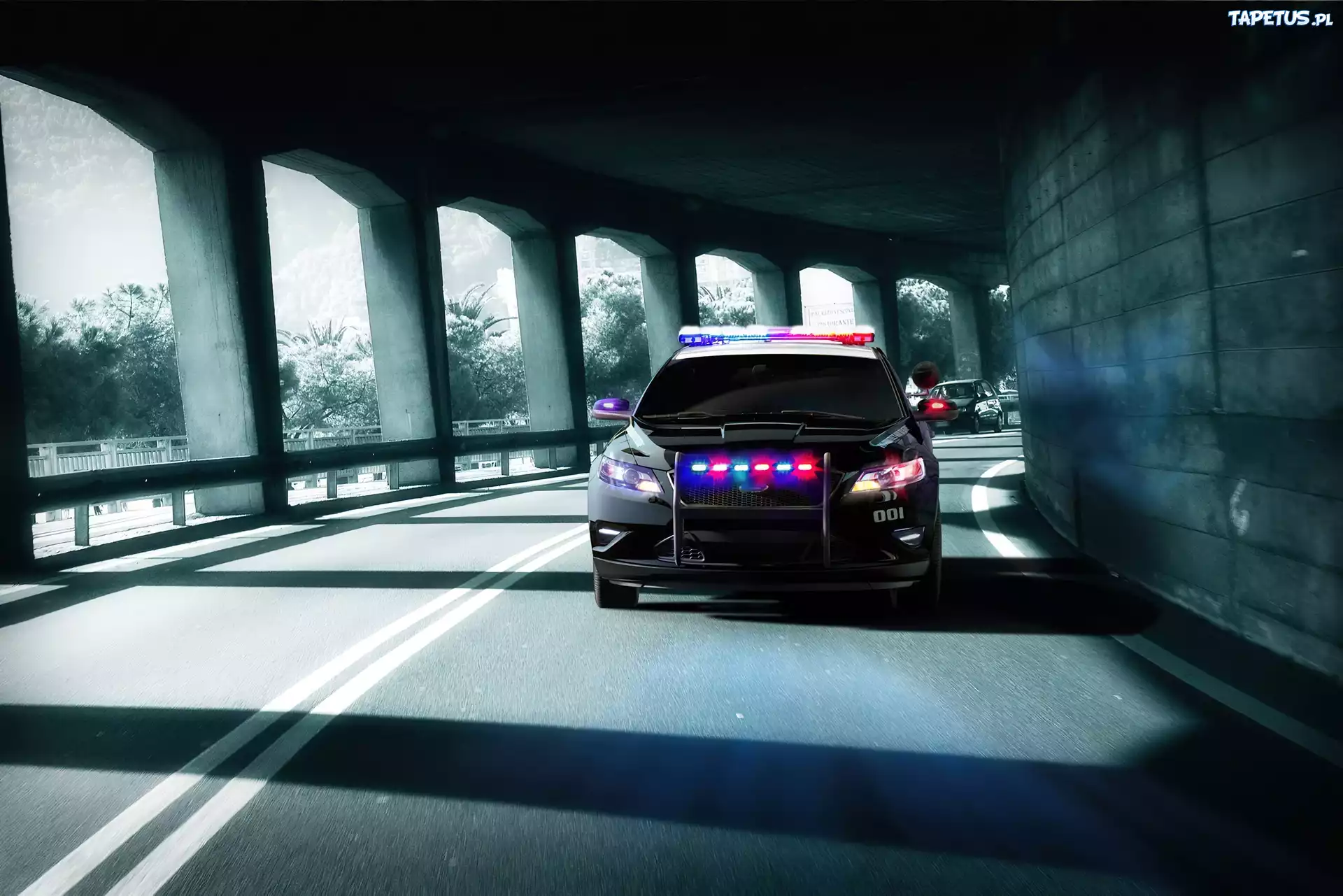 Ford Taurus, Samochód, Policyjny