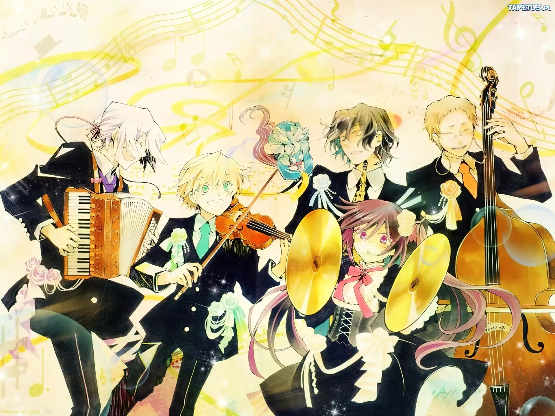 Pandora Hearts, Instrumenty, Muzyczne