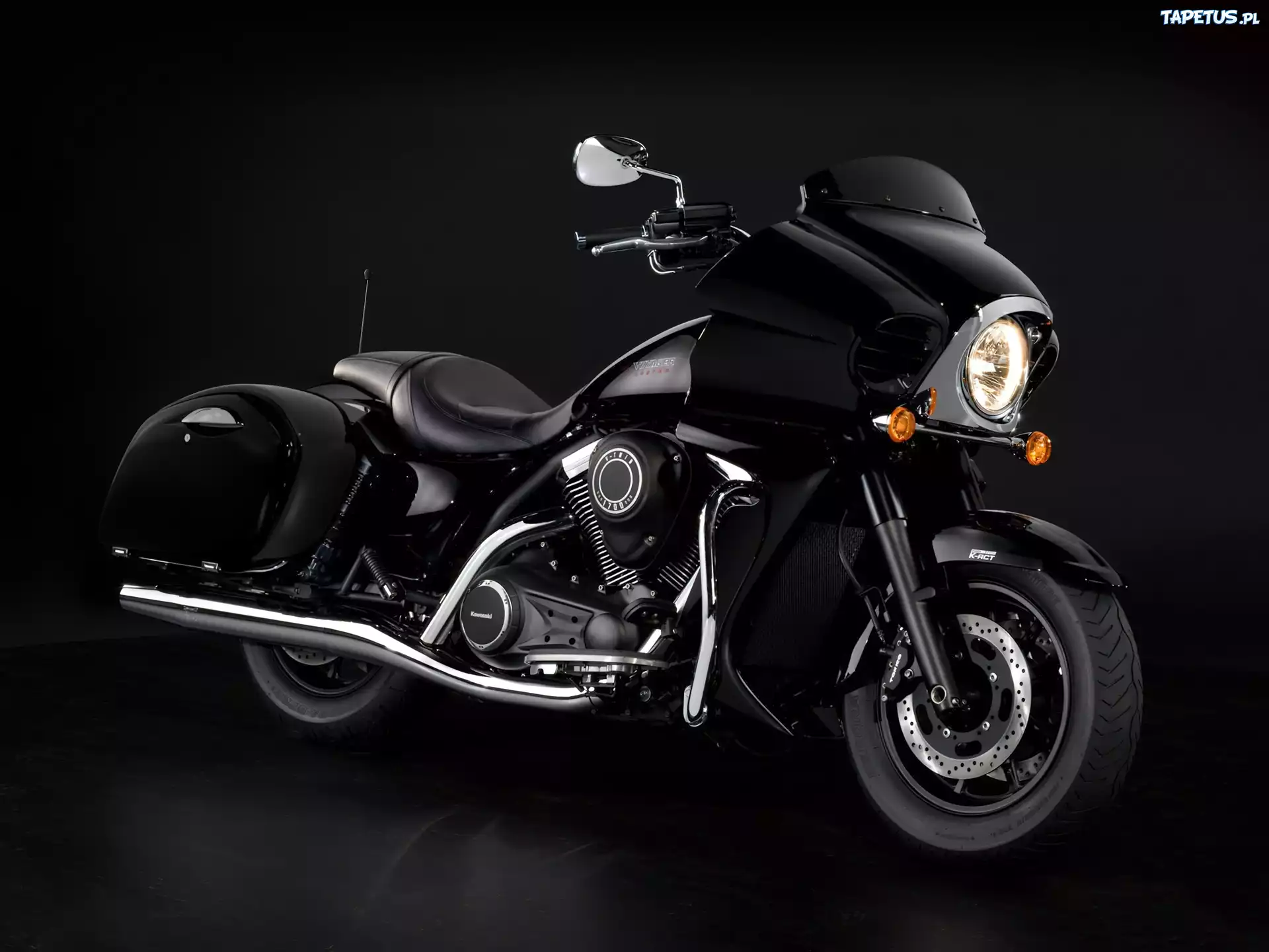 Kawasaki VN 1700 Voyager, Lampa, Przód