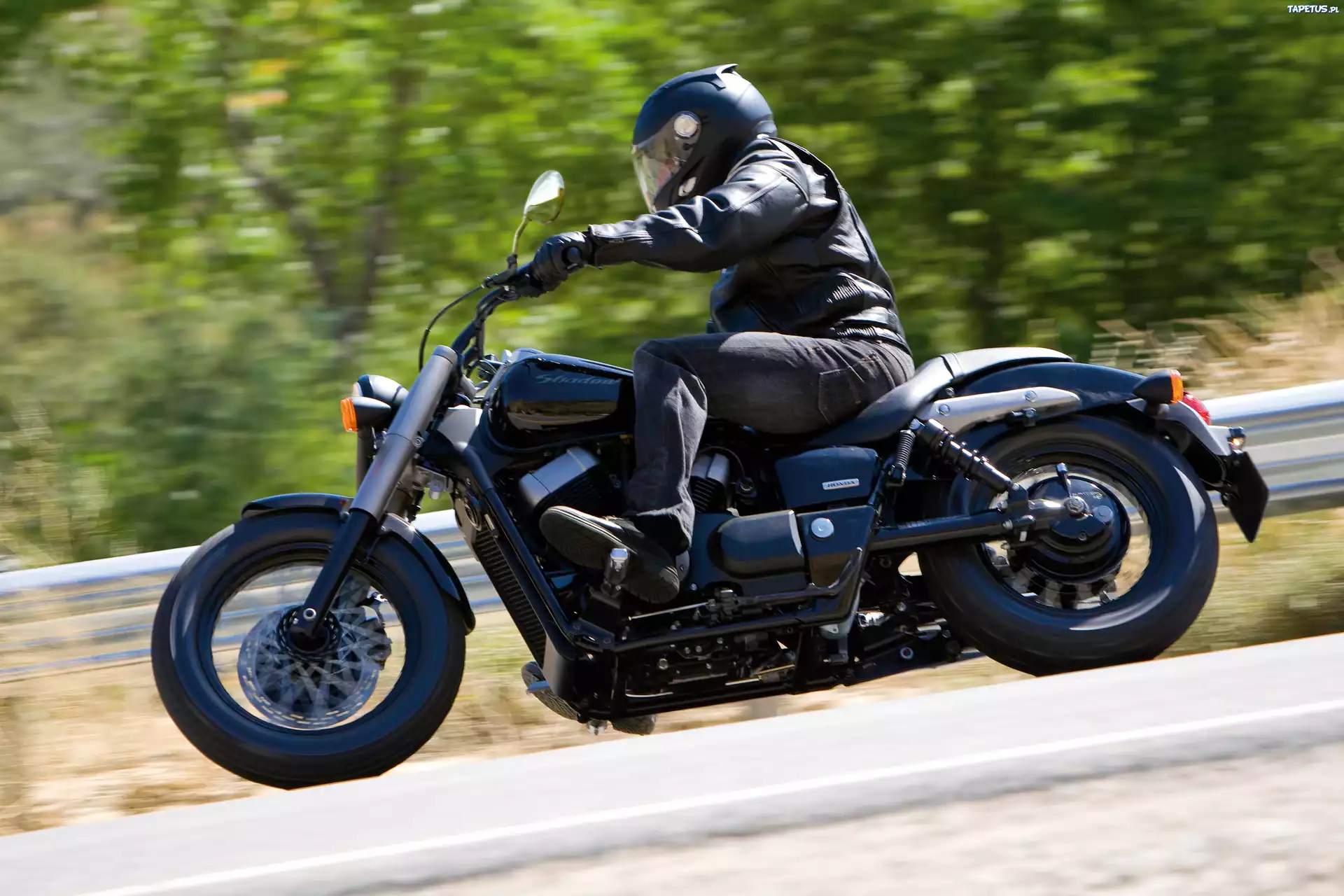 Honda VT 750 Shadow Phantom, Lusterka, Bak