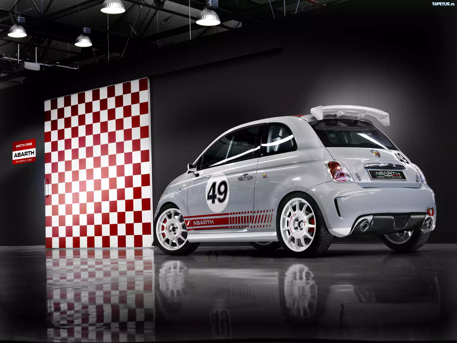 Abarth 500, Sport, Studio, Tłumik