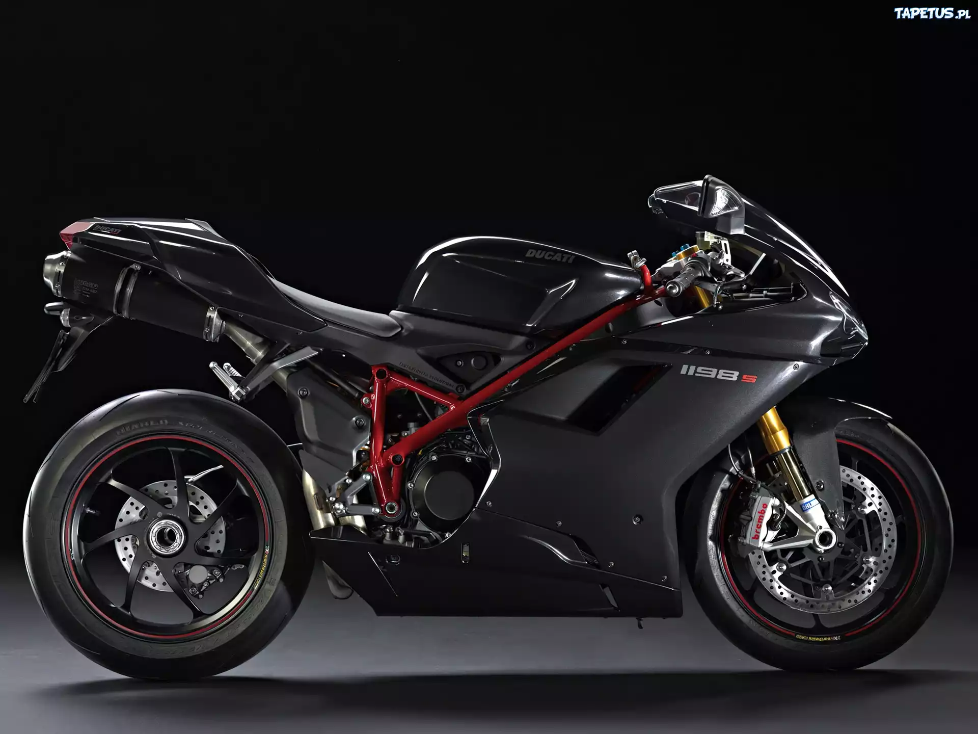 Motocykl, Sportowy, Ducati 1198S