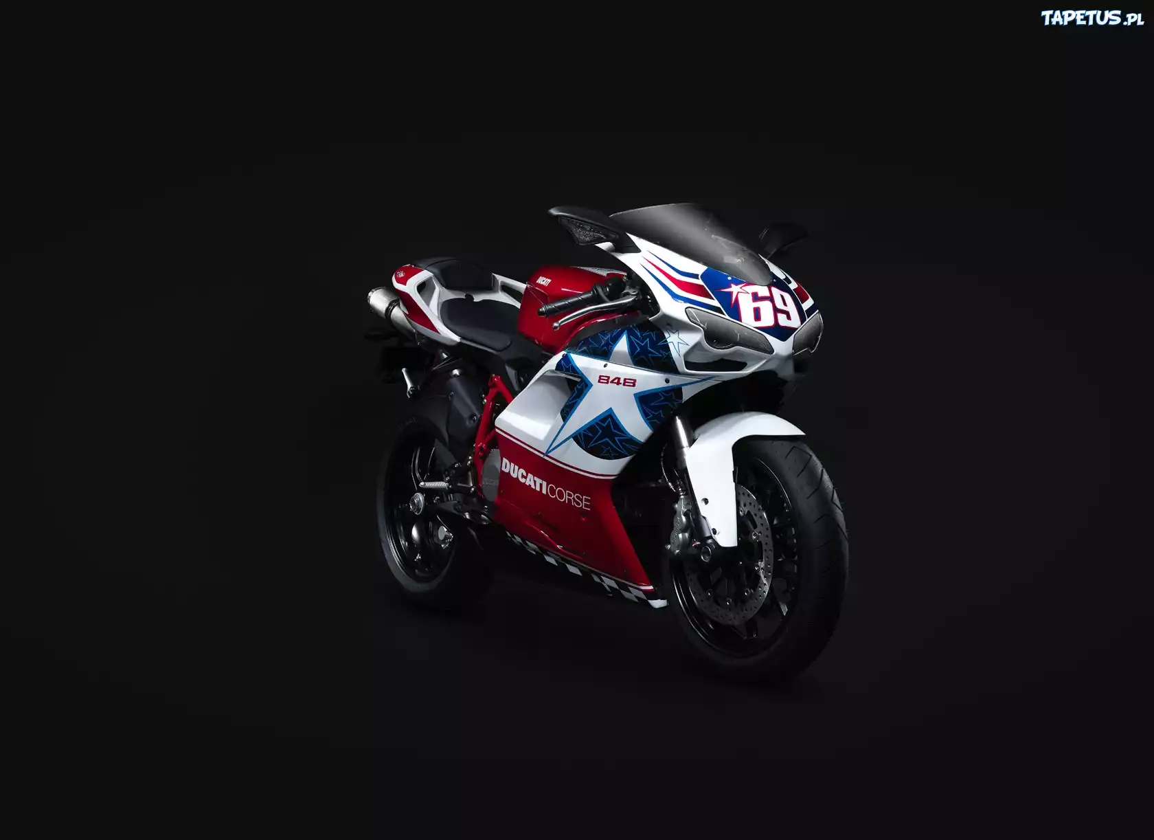 Ducati 848, Malowanie, Nicky Hayden
