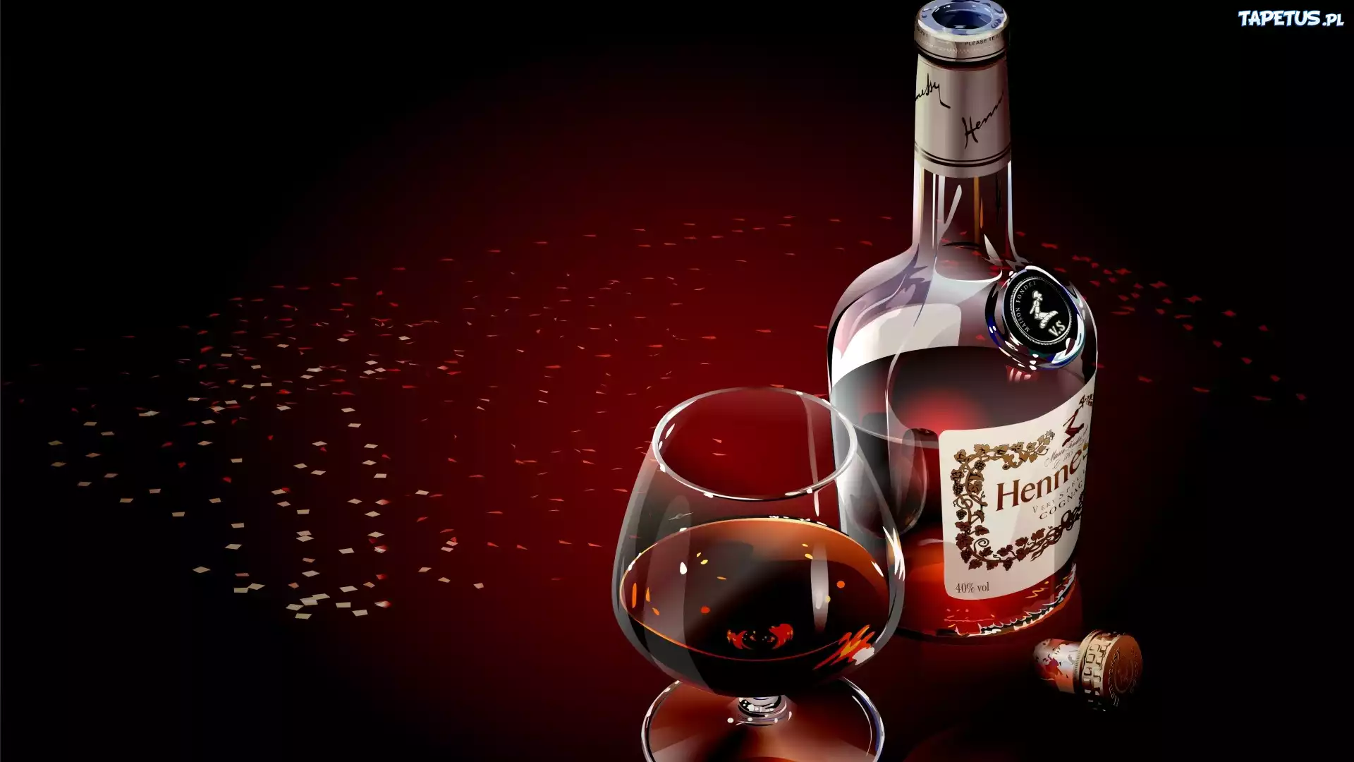 Koniak, Hennessy, Kieliszek