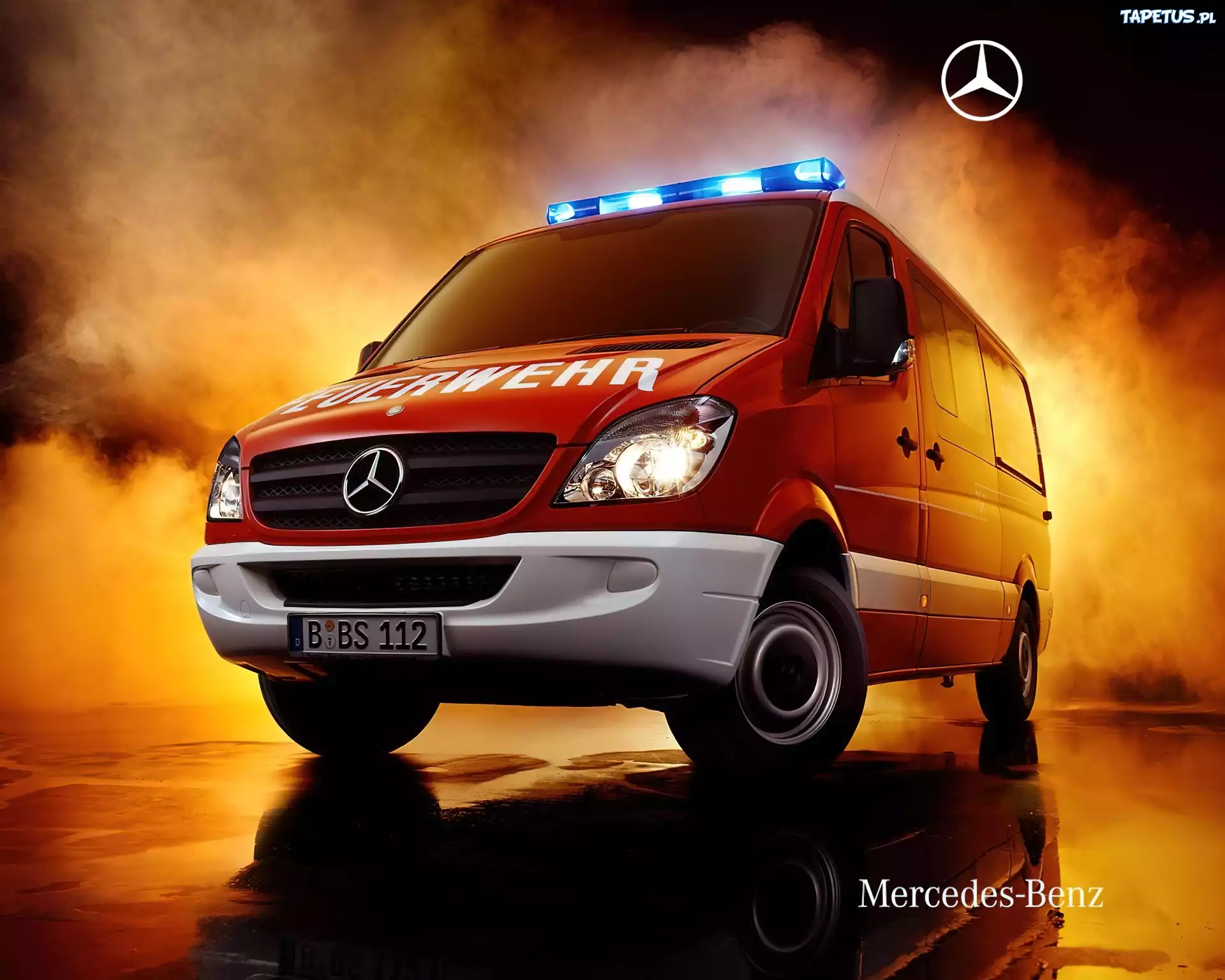 Mercedes, Sprinter, Strażacki