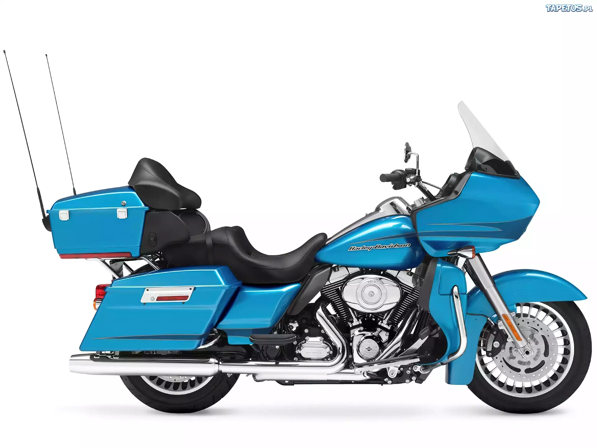 Harley Davidson Road Glide Ultra, Rura, Wydechowa, Silnik