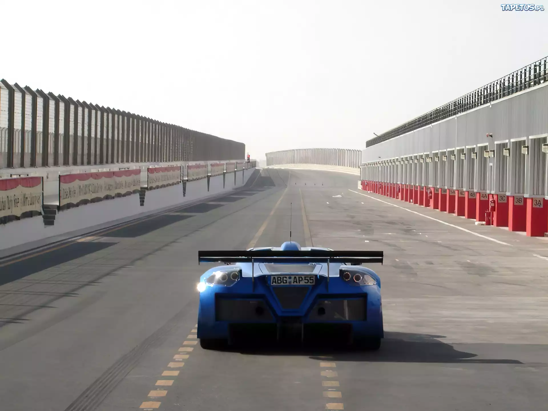 Gumpert Apollo, Tor, Wyścigowy